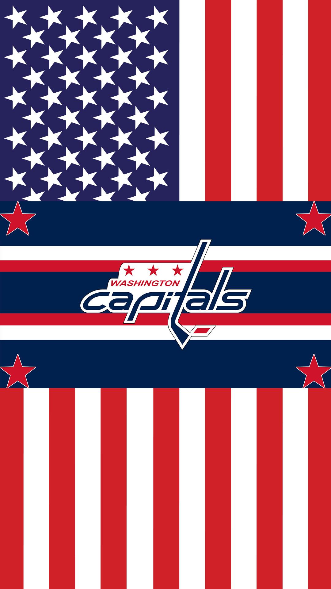 Washington Capitals (NHL) iPhone X/XS/XR Lock Screen Wallp…