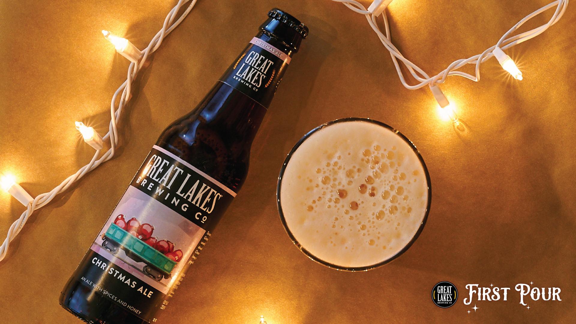 1920x1080 Christmas Ale Zoom Background. Great Lakes Brewing Company
