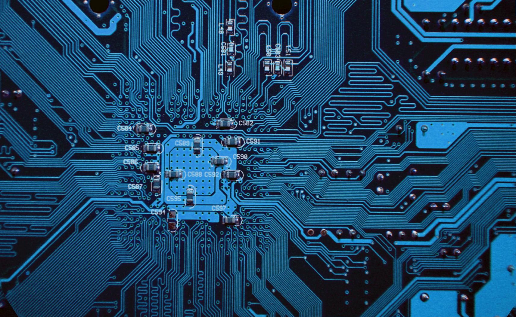 1714x1055 Circuit Wallpaper Board HD Wallpaper
