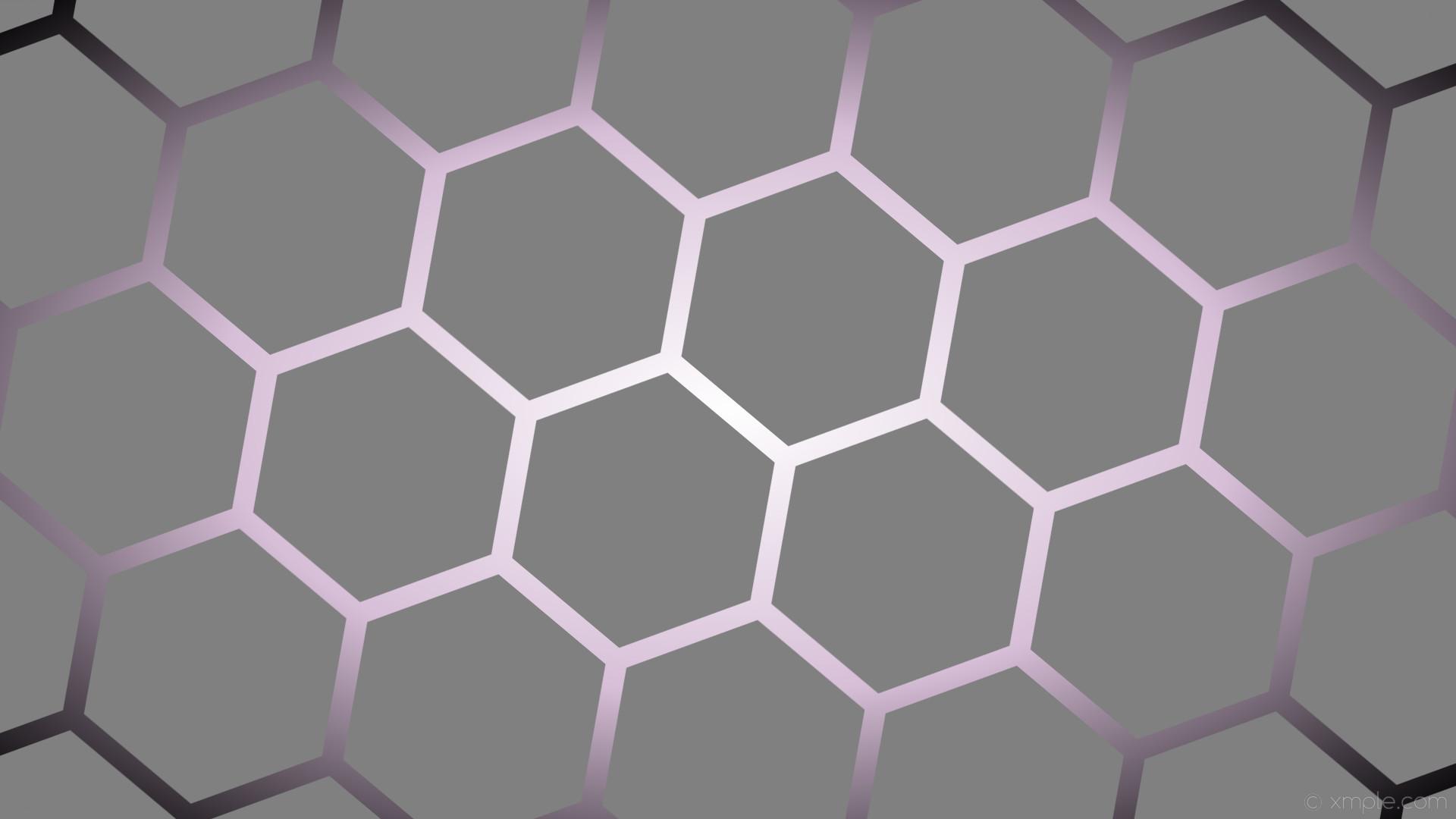 1920x1080 Wallpaper Grey Black Gradient Purple Hexagon White