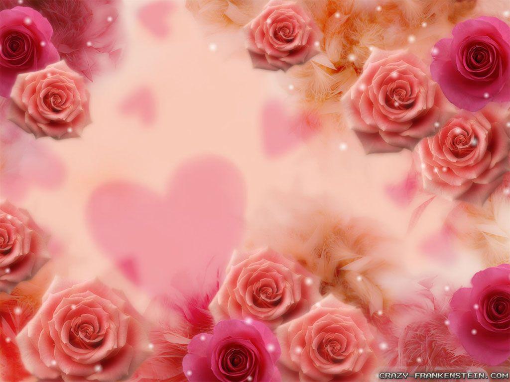 1024x768 Old Fashioned Roses Wallpaper