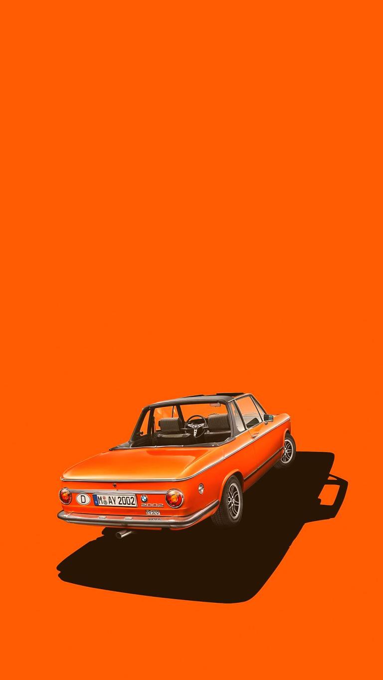 768x1365 Classic Car iPhone 12 Minimal Ultra HD 4K Wallpaper Download Free