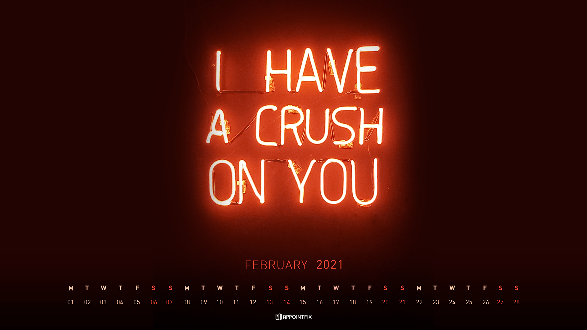1920x1080 Free February 2021 Calendar Wallpaper- Desktop & Mobile
