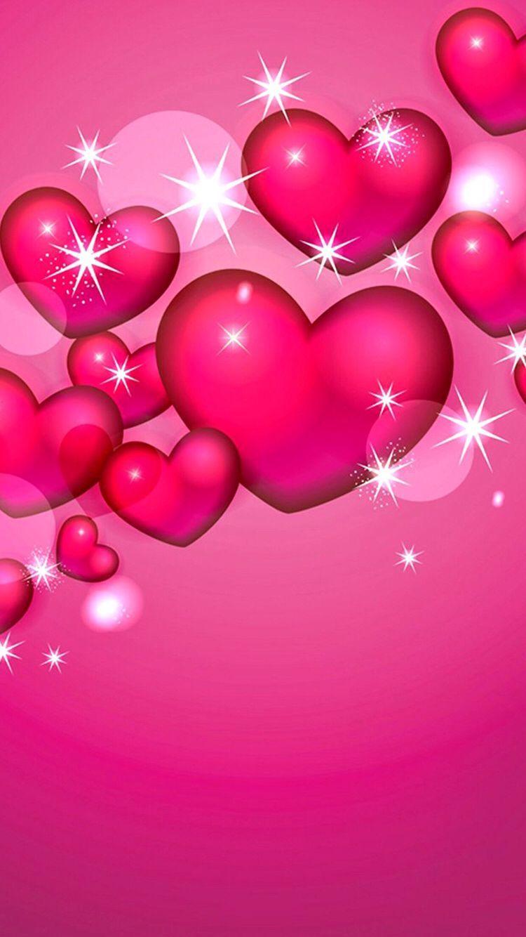 750x1334 cute heart wallpaper, heart, pink, red, valentine's day, balloon. Heart wallpaper, Valentines wallpaper, Pink heart background