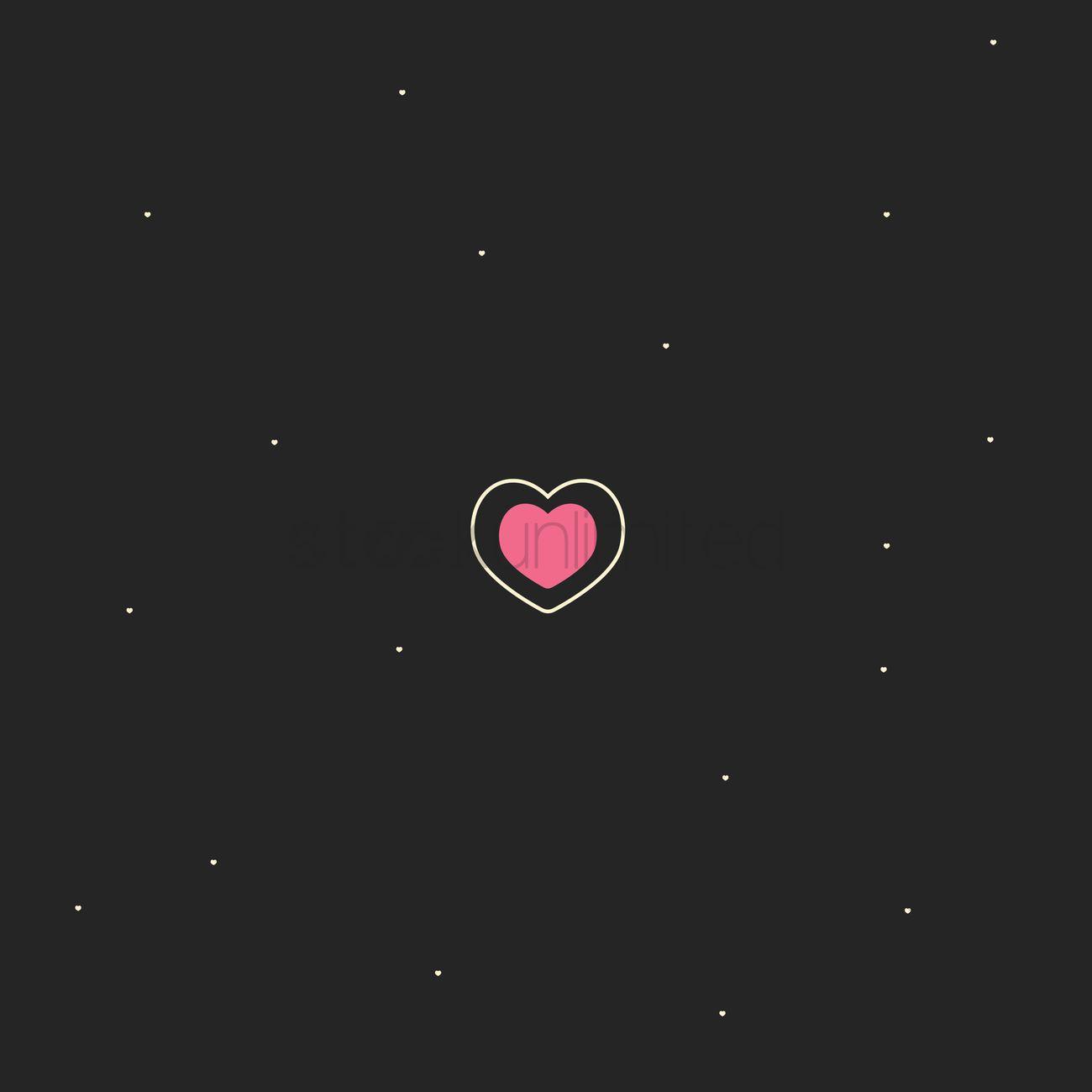 1300x1300 Heart shaped with star background Vector Image