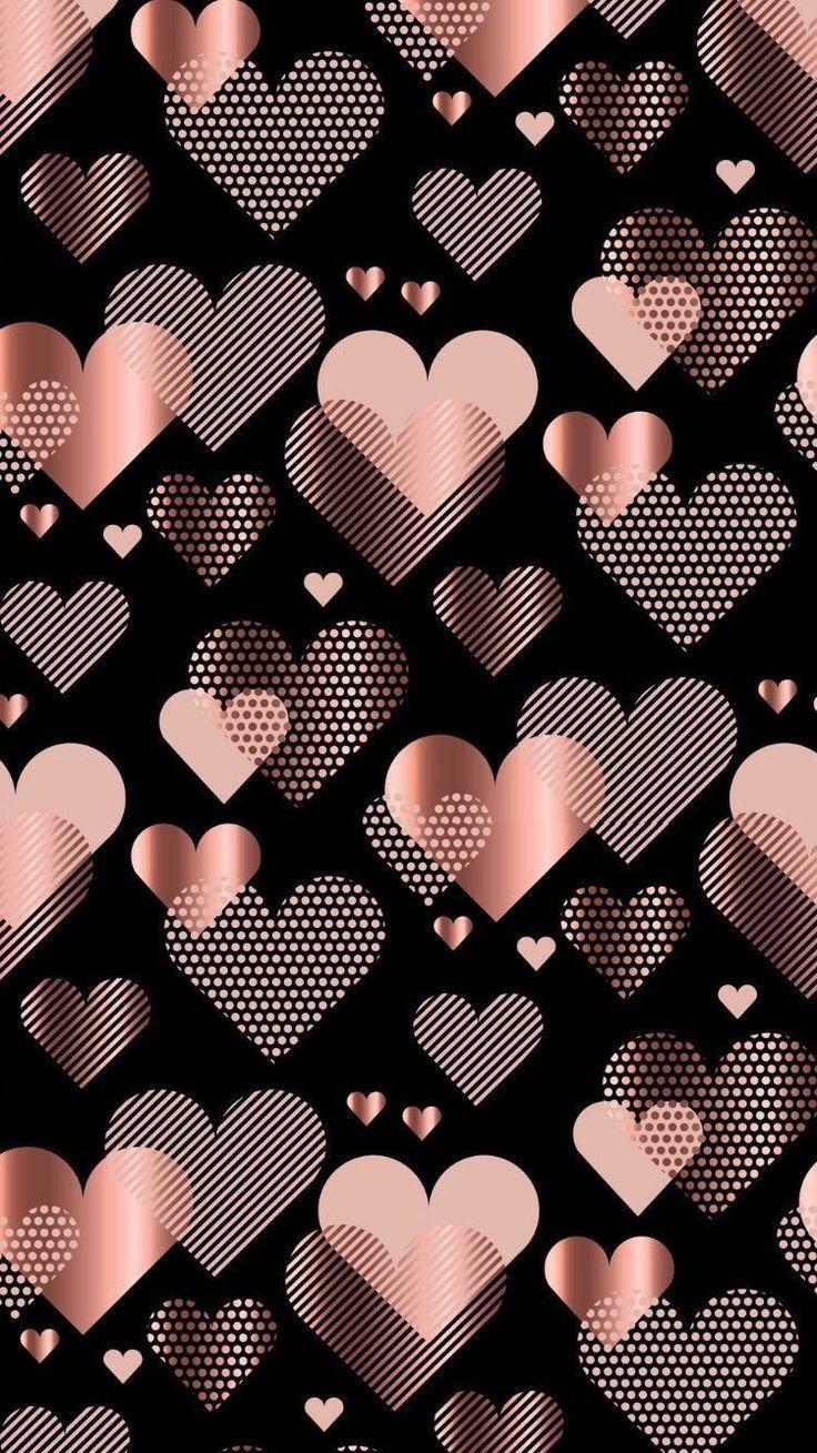 736x1309 Heart Theme Wallpaper