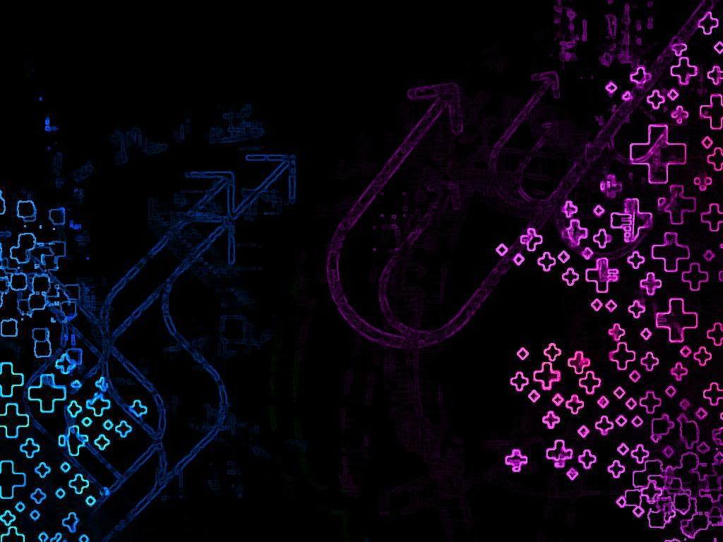 1024x768 Blue And Pink Wallpaper 6 3505 HD Wallpaper