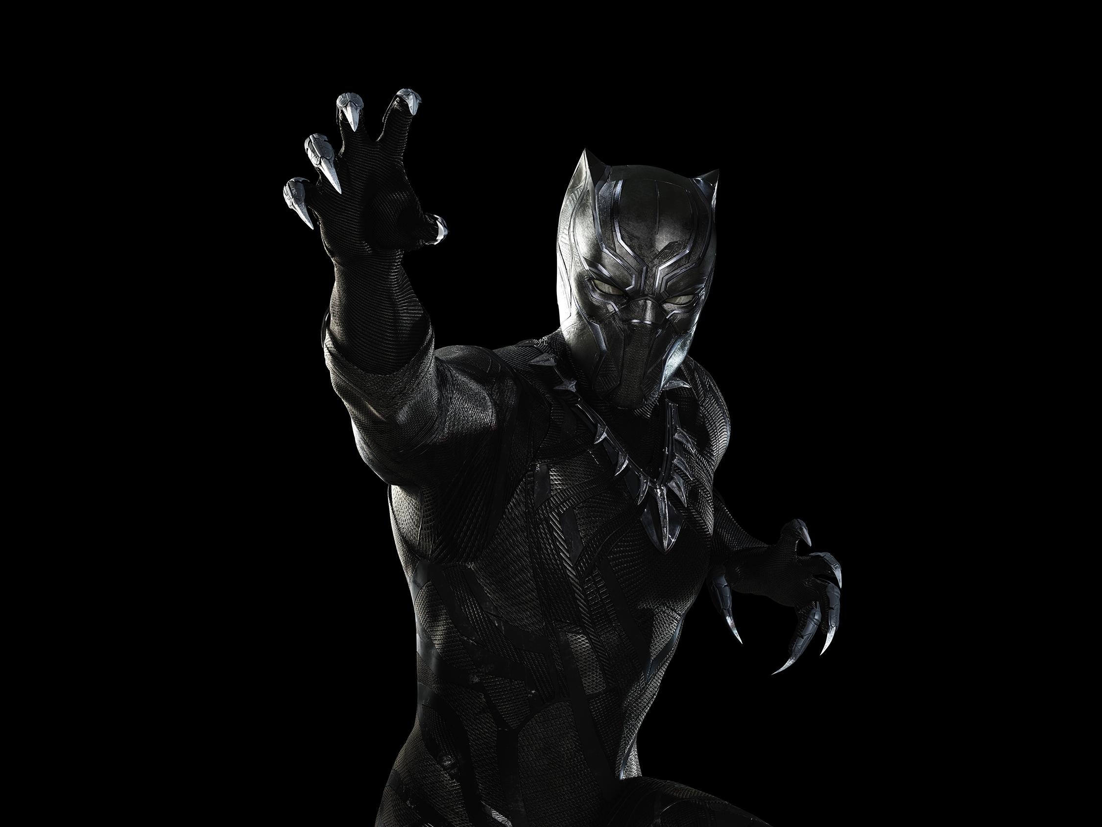 2250x1688 Black Panther Marvel Comics Black Panther Movie Bodysuit Necklace Claws Wallpaper:2250x1688