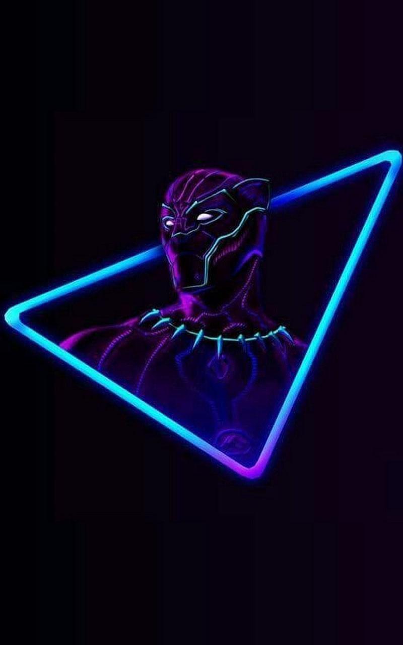 800x1280 Black Panther 3D Wallpaper