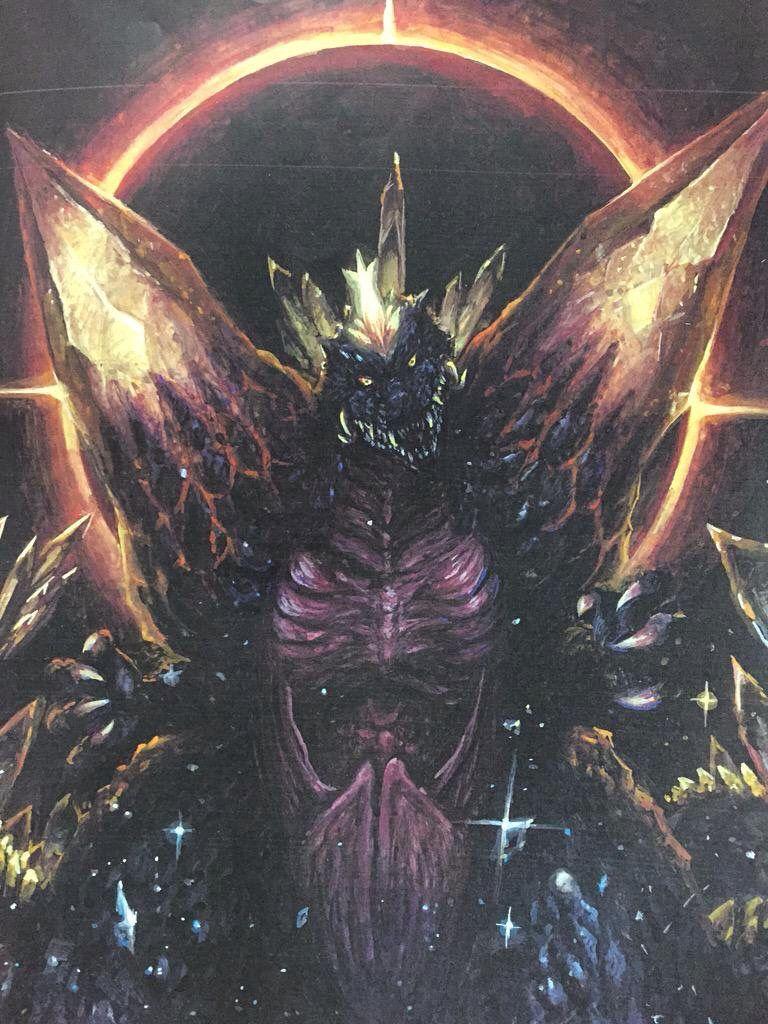 768x1024 Godzilla Anime Wallpaper
