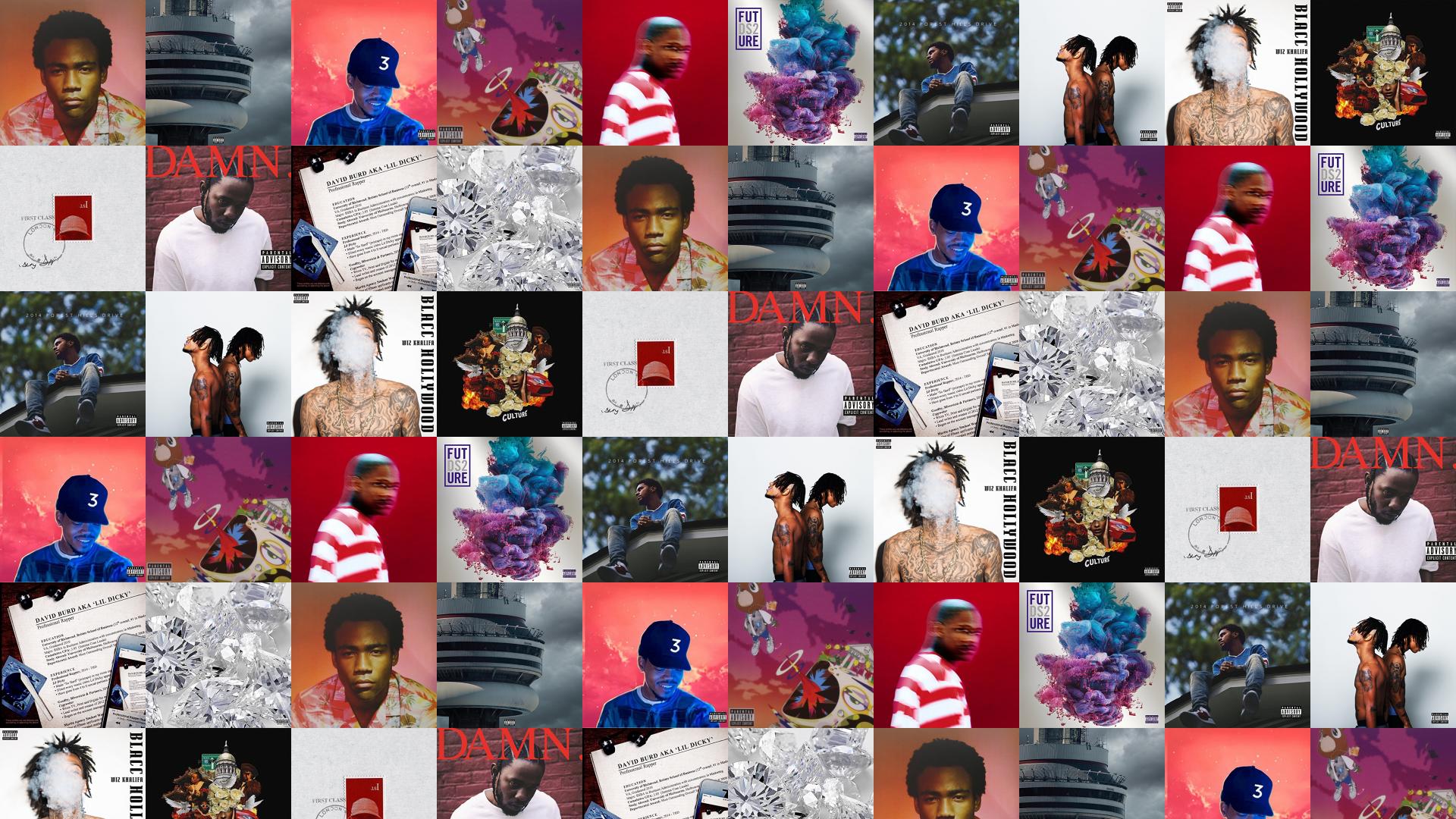 1920x1080 Rapper Collage Wallpaper Laptop