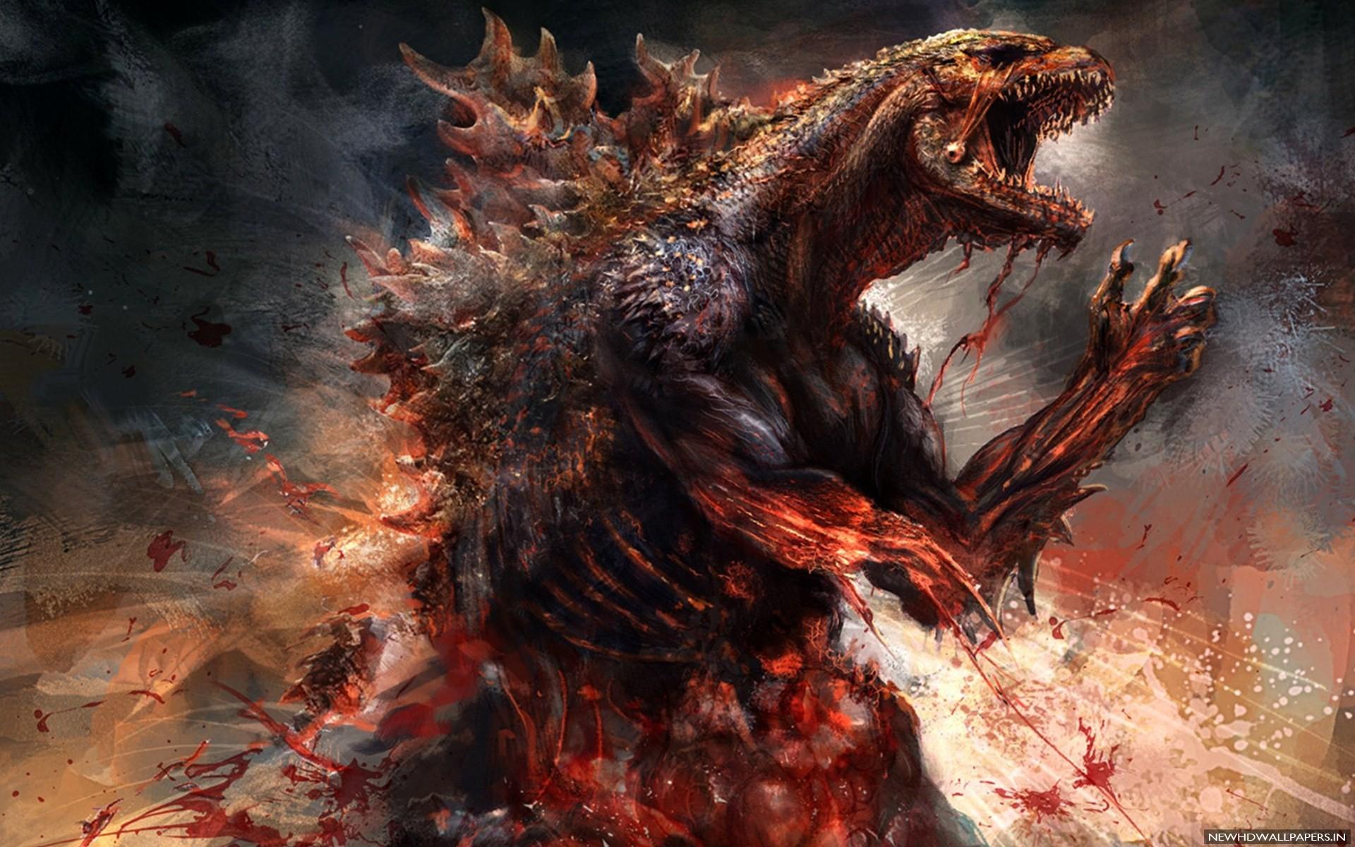 1920x1200 Cool godzilla wallpaper