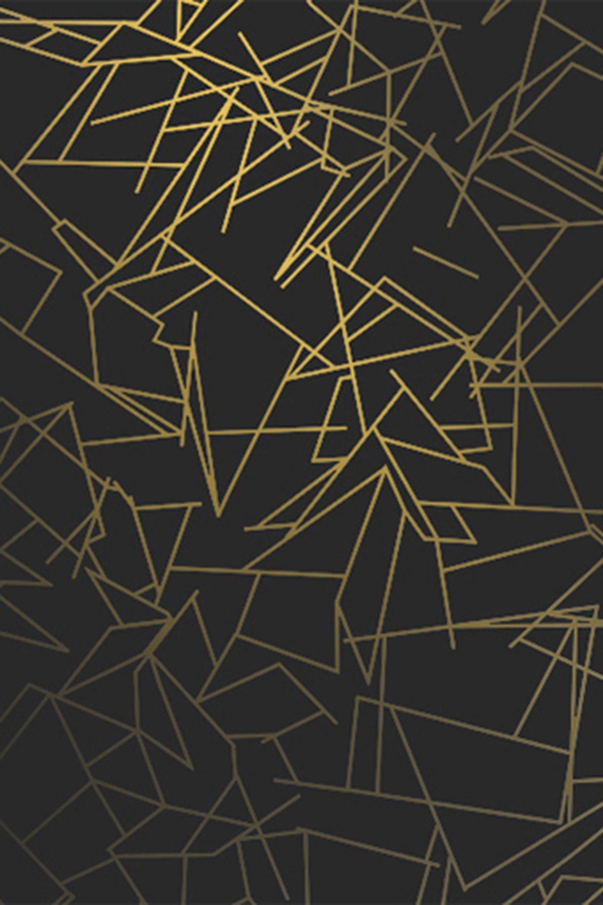 1200x1800 Black And Gold Wallpaper