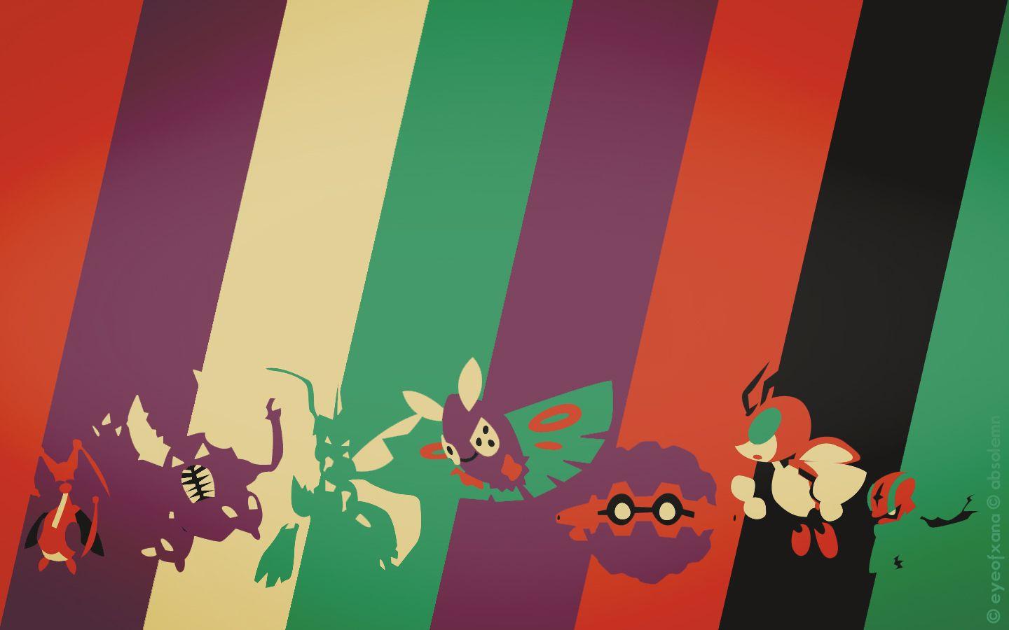 1440x900 Bug Pokémon Wallpaper