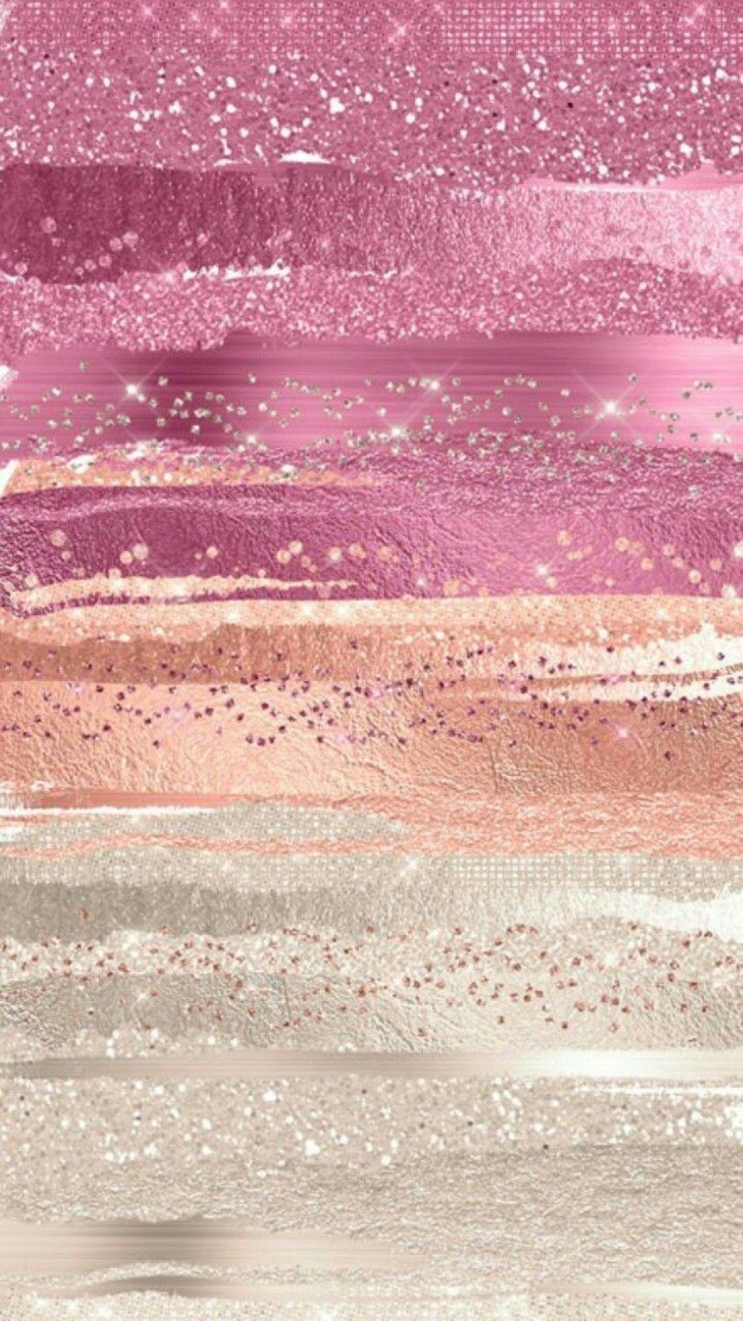 1080x1920 Pink And Gold And White Gold Aesthetic Wallpaper / iPhone HD Wallpaper Background Download (1080x1920) (2021)