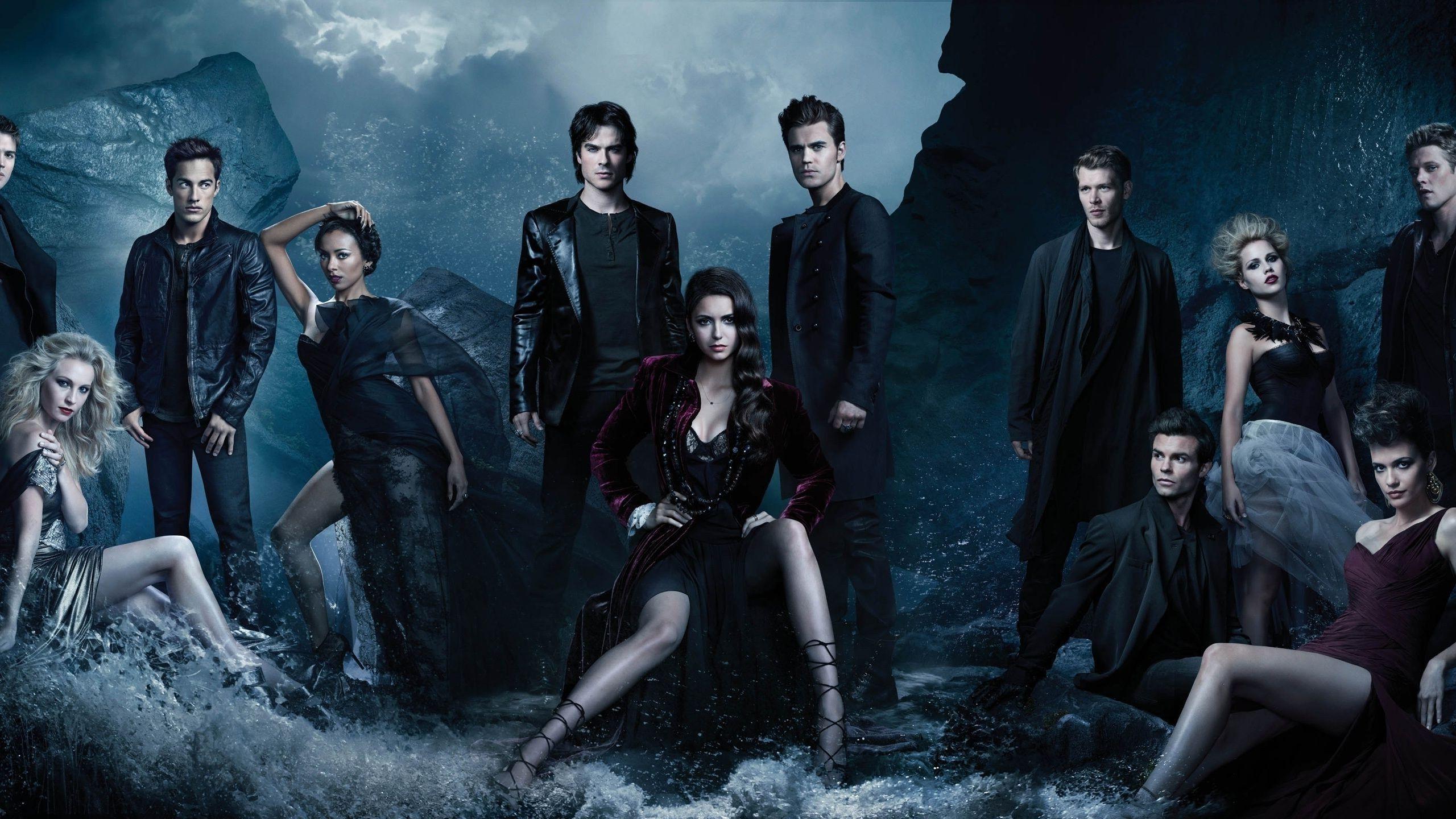 2560x1440 Damon And Klaus Wallpaper