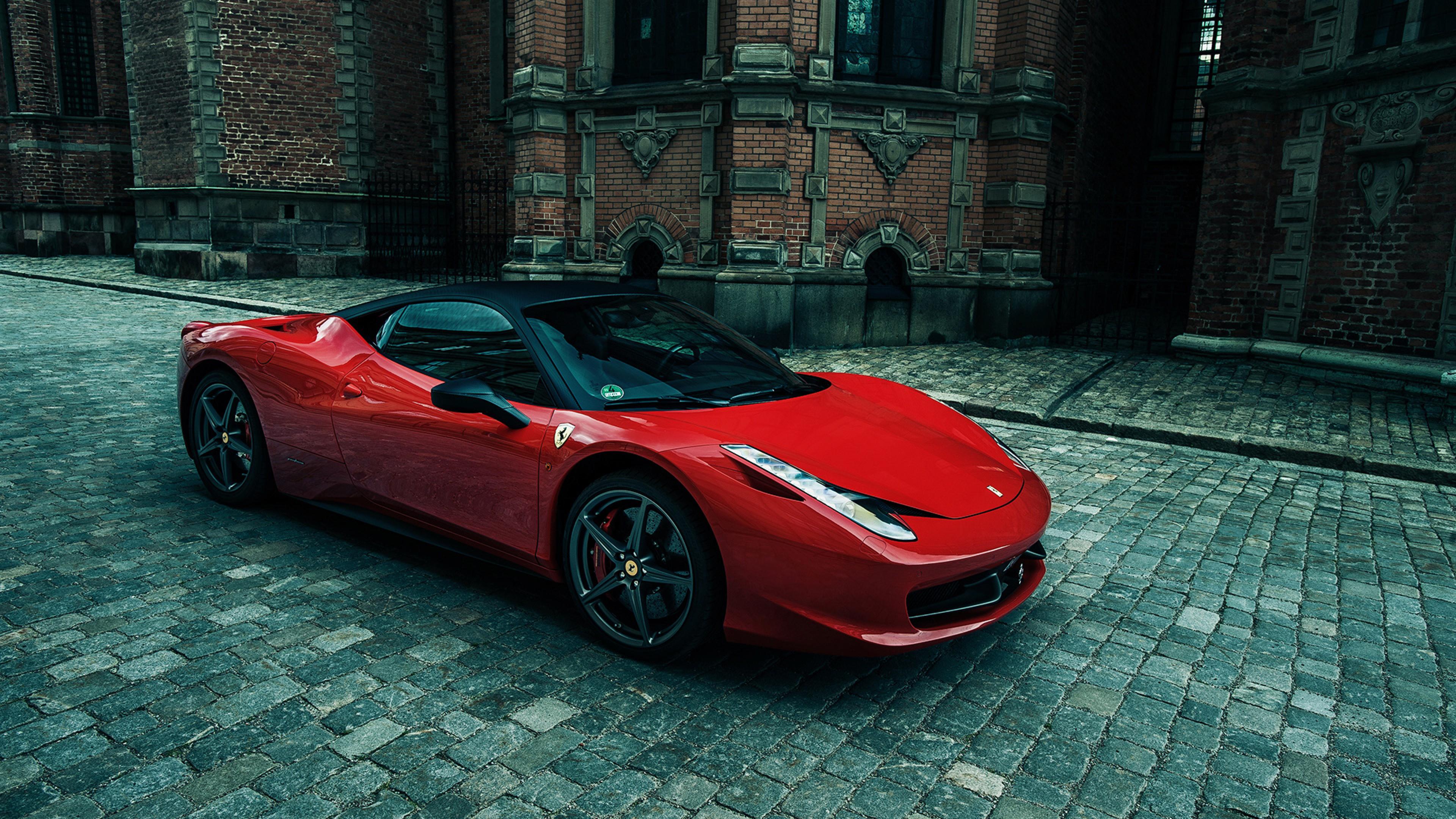 3840x2160 Ferrari Car Wallpaper HD For Mobile