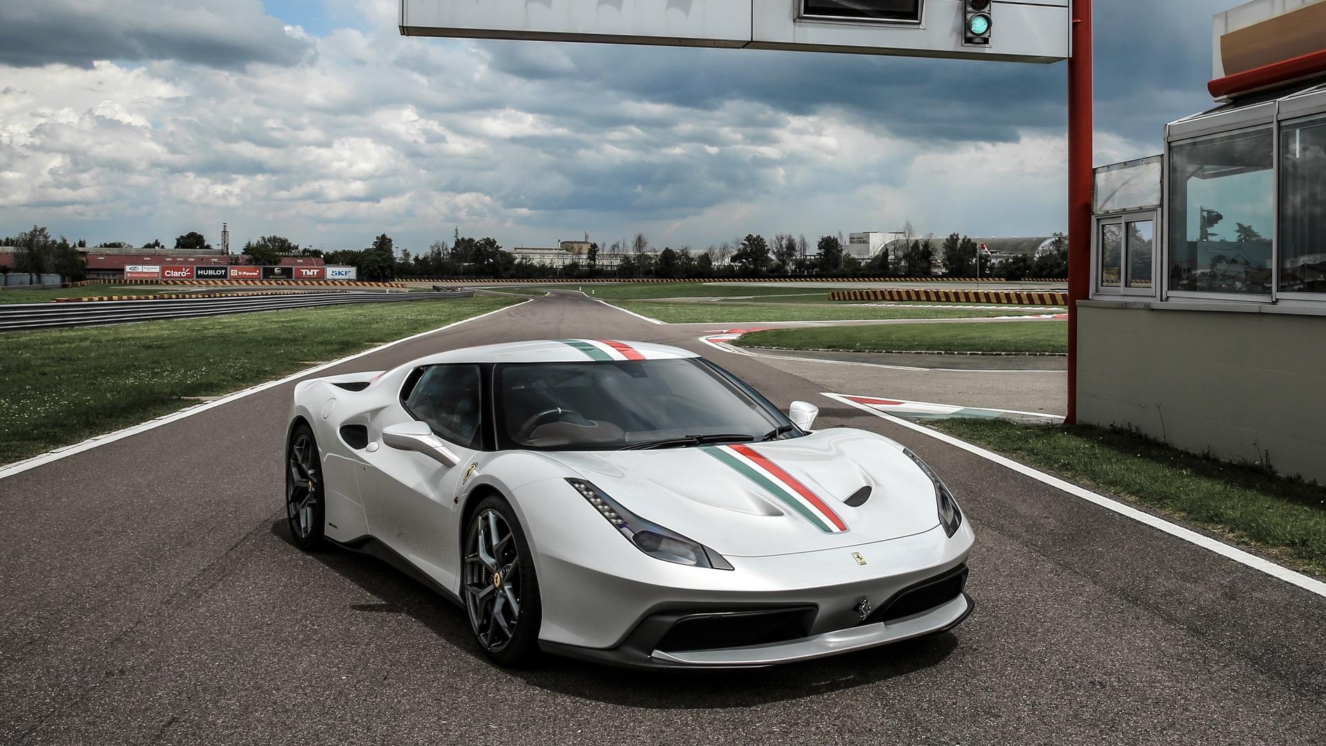 1920x1080 White Ferrari 458 · 4K HD Desktop Wallpaper · The Big Photo