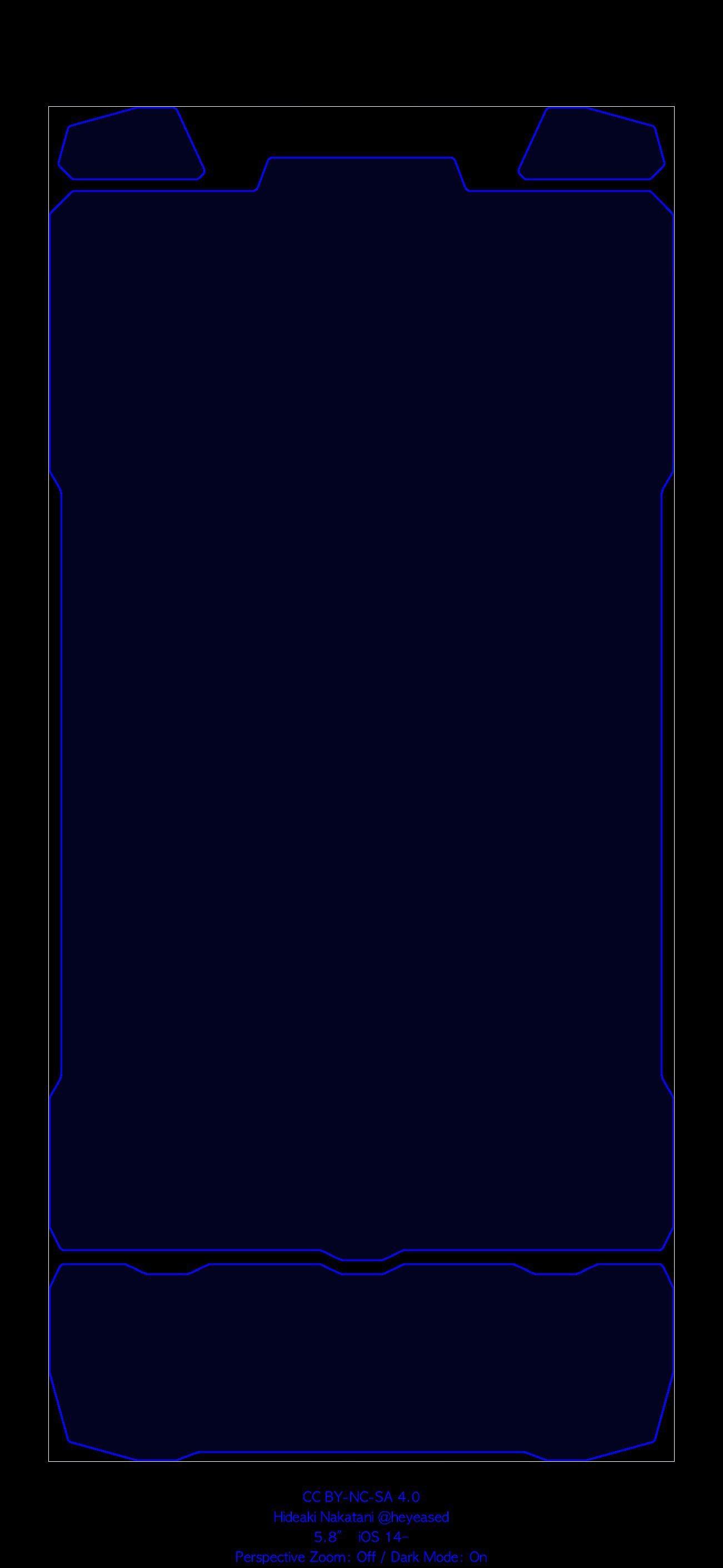 1301x2820 RBG Rouged Border Wallpaper For IPhone X XS. Thank Me Later