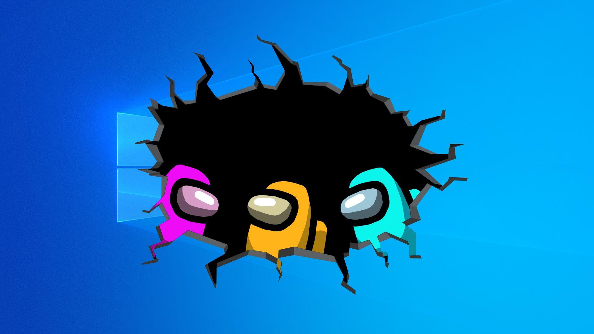 1920x1080 Among Us Wallpaper