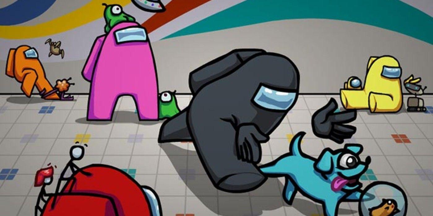 1400x700 Screen Rant Best Among Us Wallpaper Background For Mobile Devices