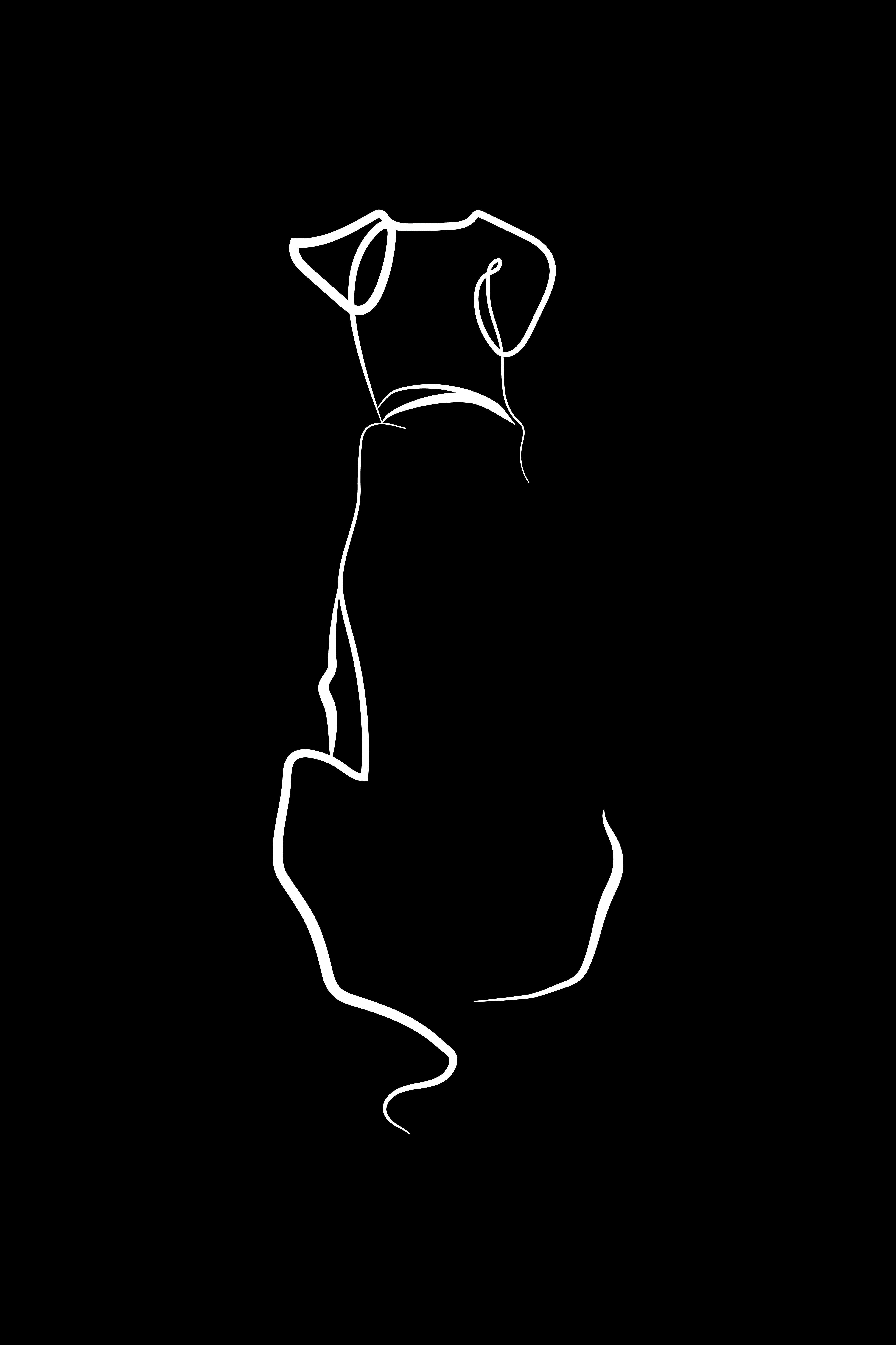 4800x7200 Dog Drawing. Pet Portrait. Minimalist Drawing. Dog line art, Line art drawings, Dog print art