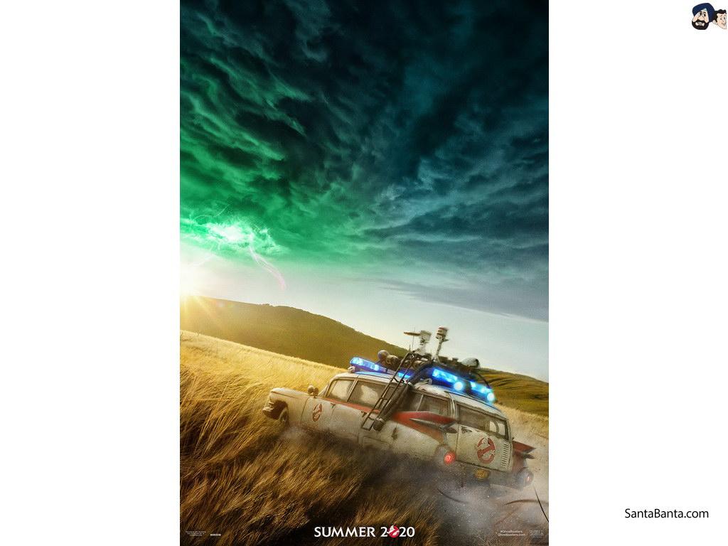 1024x768 Poster of American fantasy comedy film `Ghostbusters: Afterlife` (Releasing July 10th 2020)
