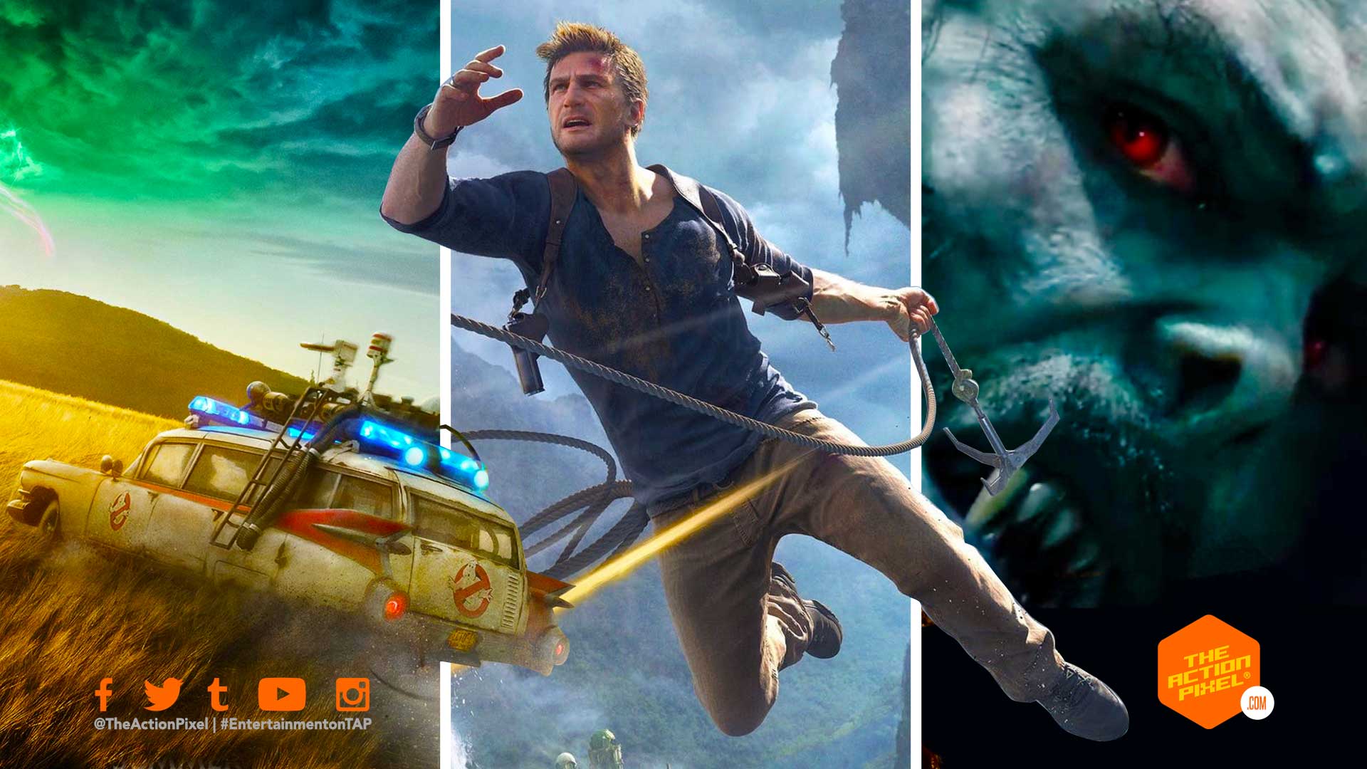 1920x1080 Sony Picture pushes major film releases back, including “Morbius”, “ Ghostbusters: Afterlife” and “Uncharted”