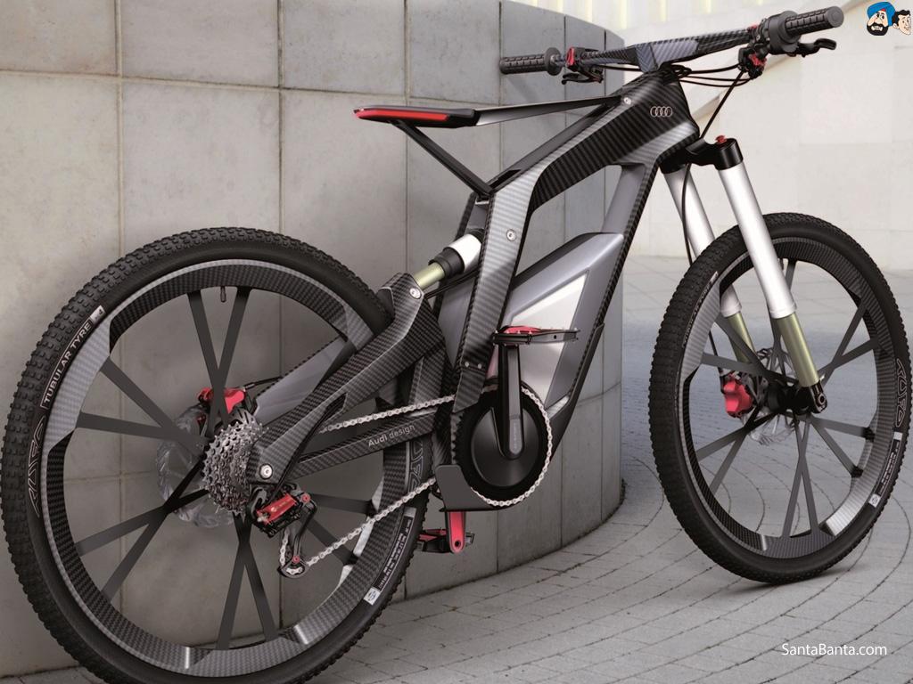1024x768 BMW Bicycle