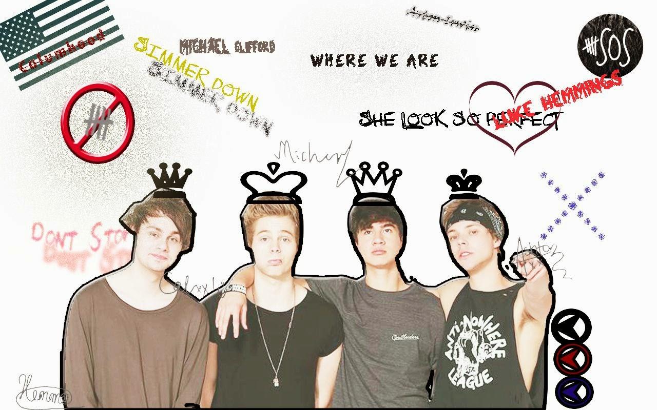 1280x800 Aesthetic 5sos Wallpaper iPhone
