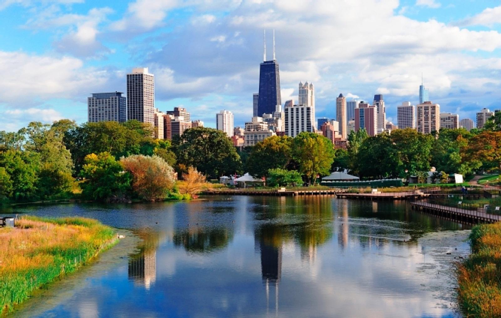 1600x1018 Desktop Wallpaper Chicago Spring