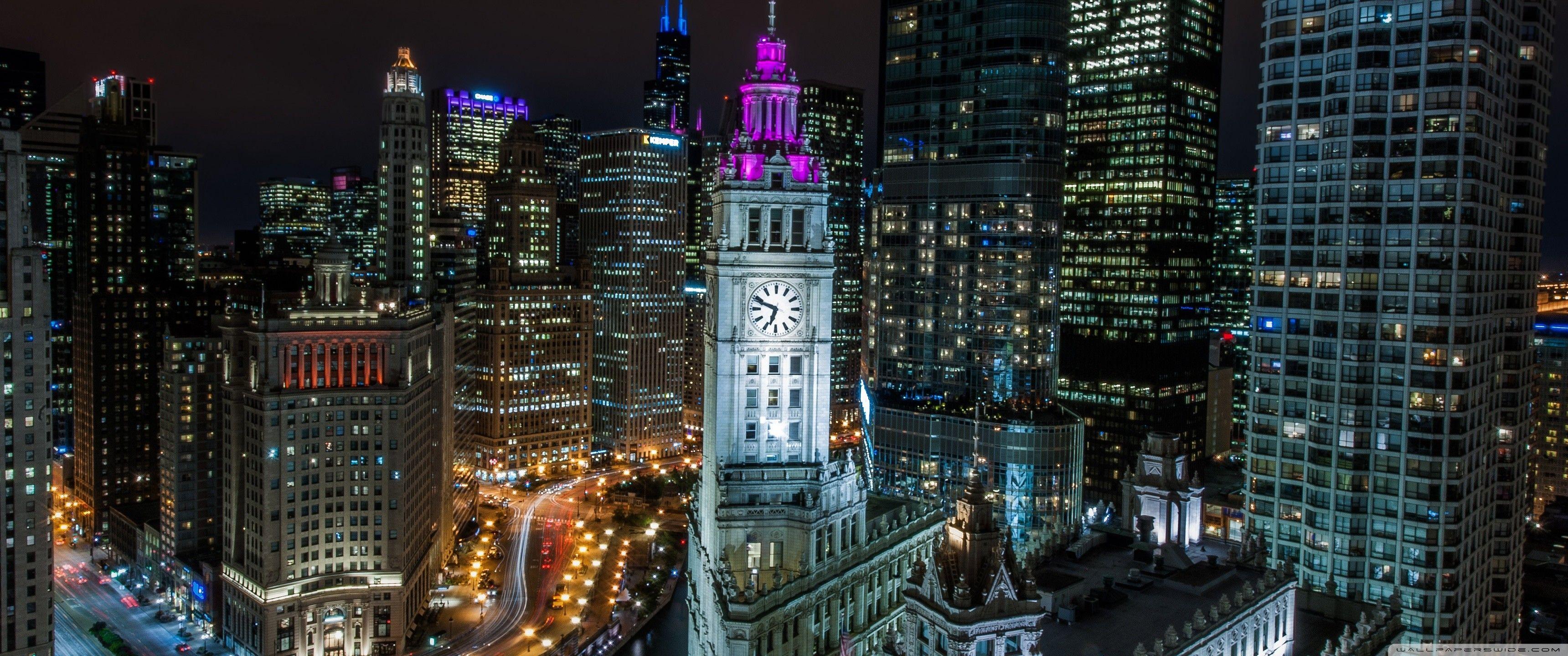 3440x1440 CHIGAGO ideas. chicago, my kind of town, chicago skyline