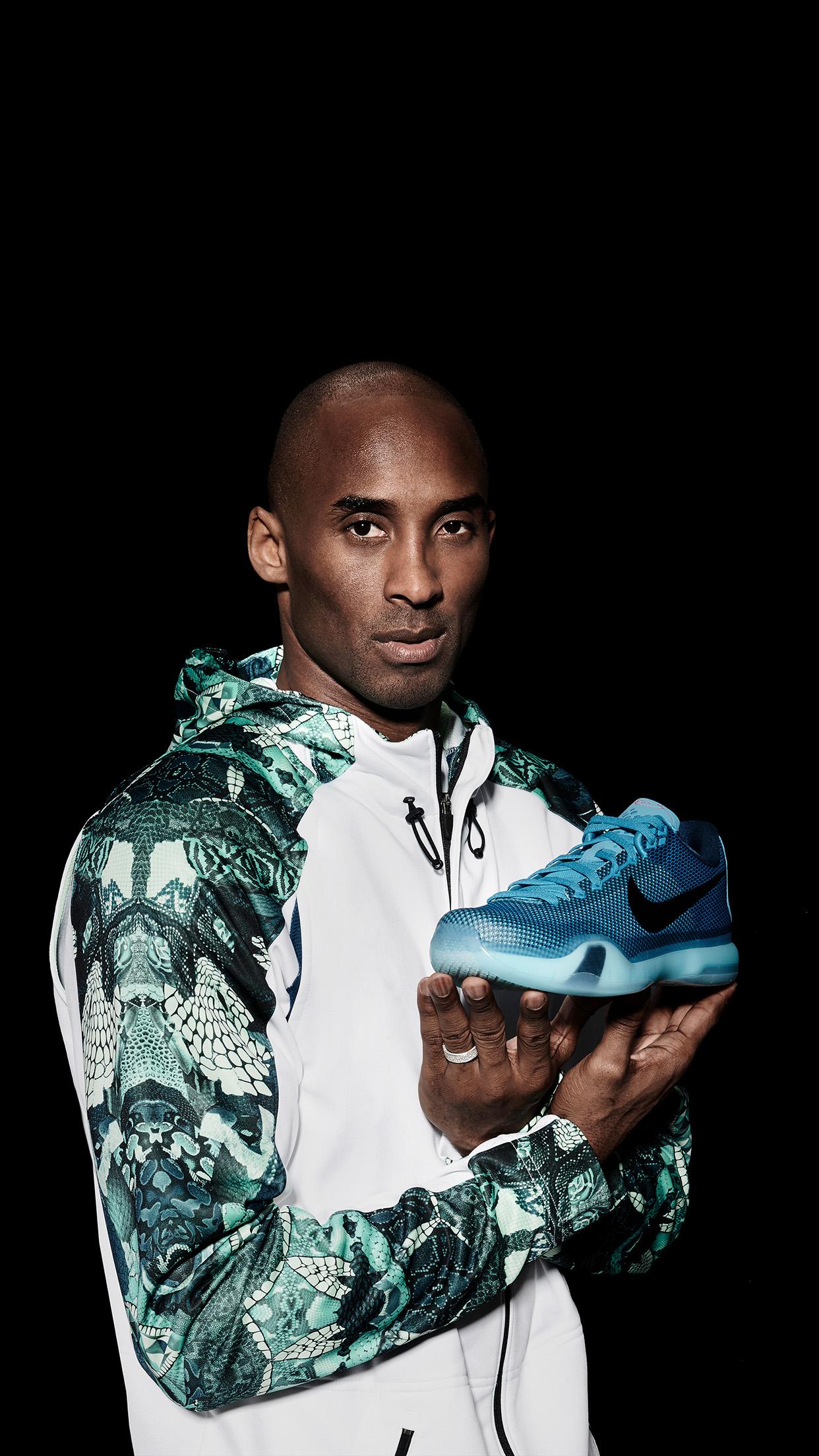 1242x2208 Nike Basketball Kobe Bryant Sports Dark Wallpaper