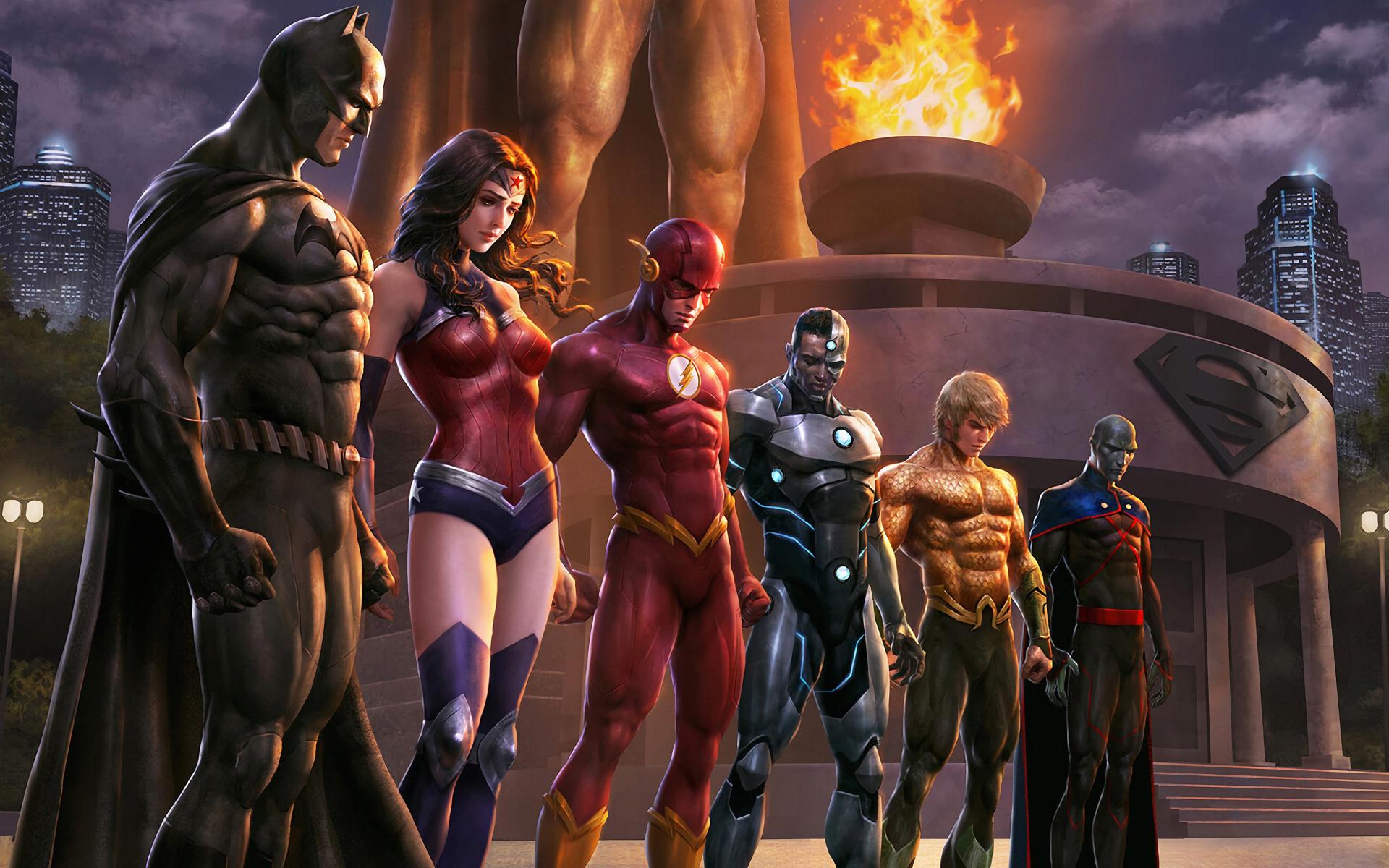 1920x1200 Hd Justice League Wallpaper