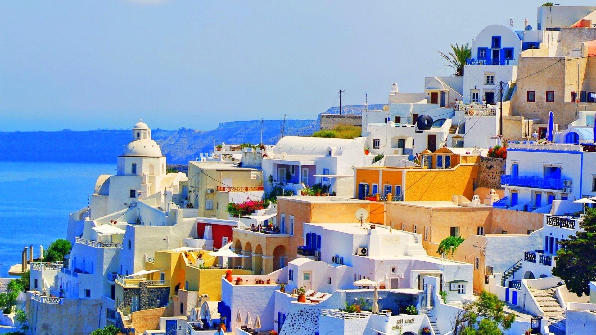 1920x1080 Greece Landscape Wallpaper, HD Greece Landscape Background on WallpaperBat