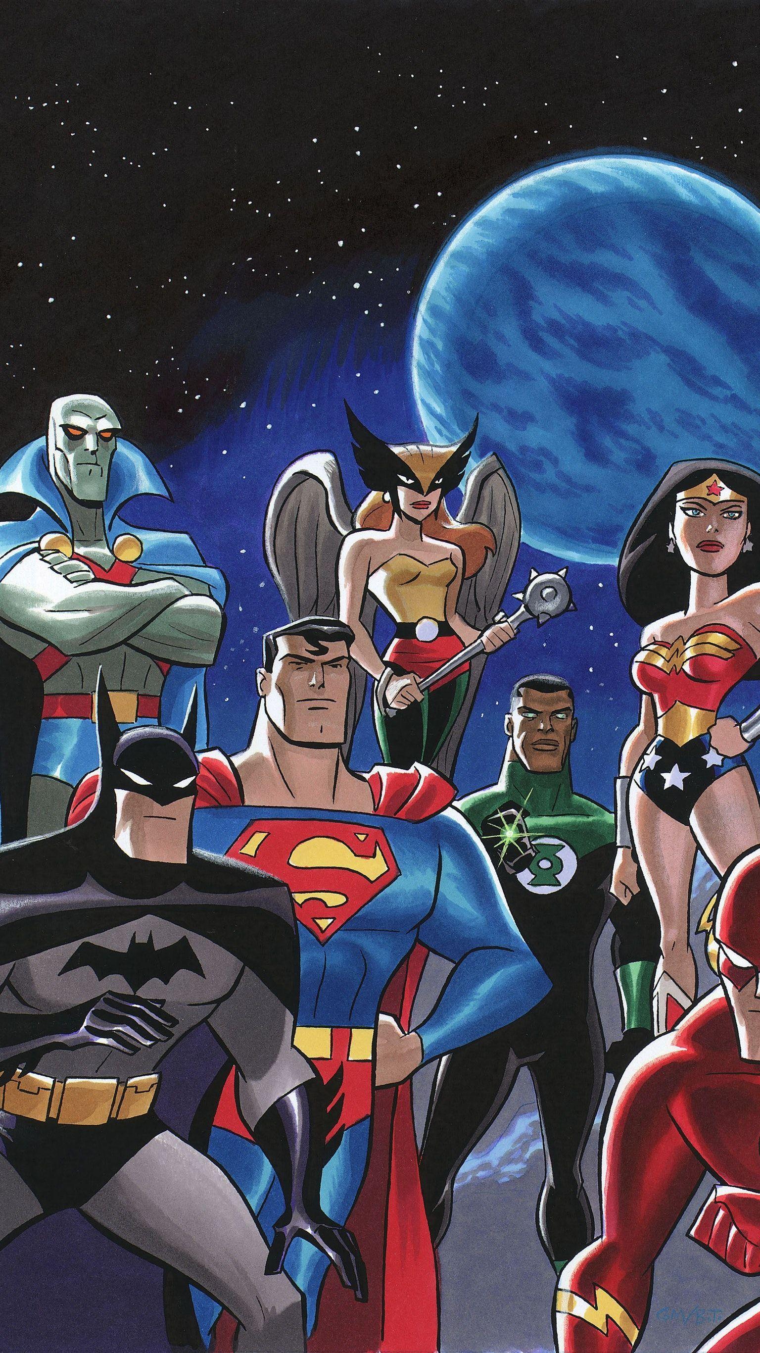 1536x2733 DC Comics Phone Wallpaper