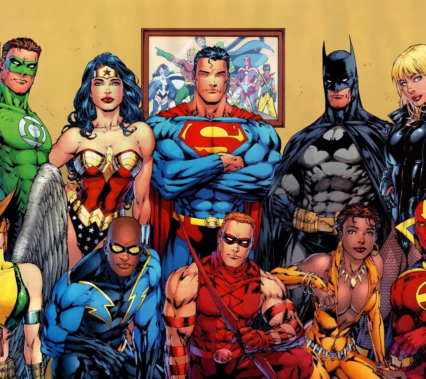 1440x1280 Justice League wallpaper