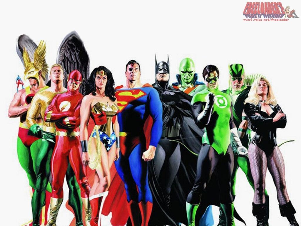 1024x768 Justice League Comics Wallpaper