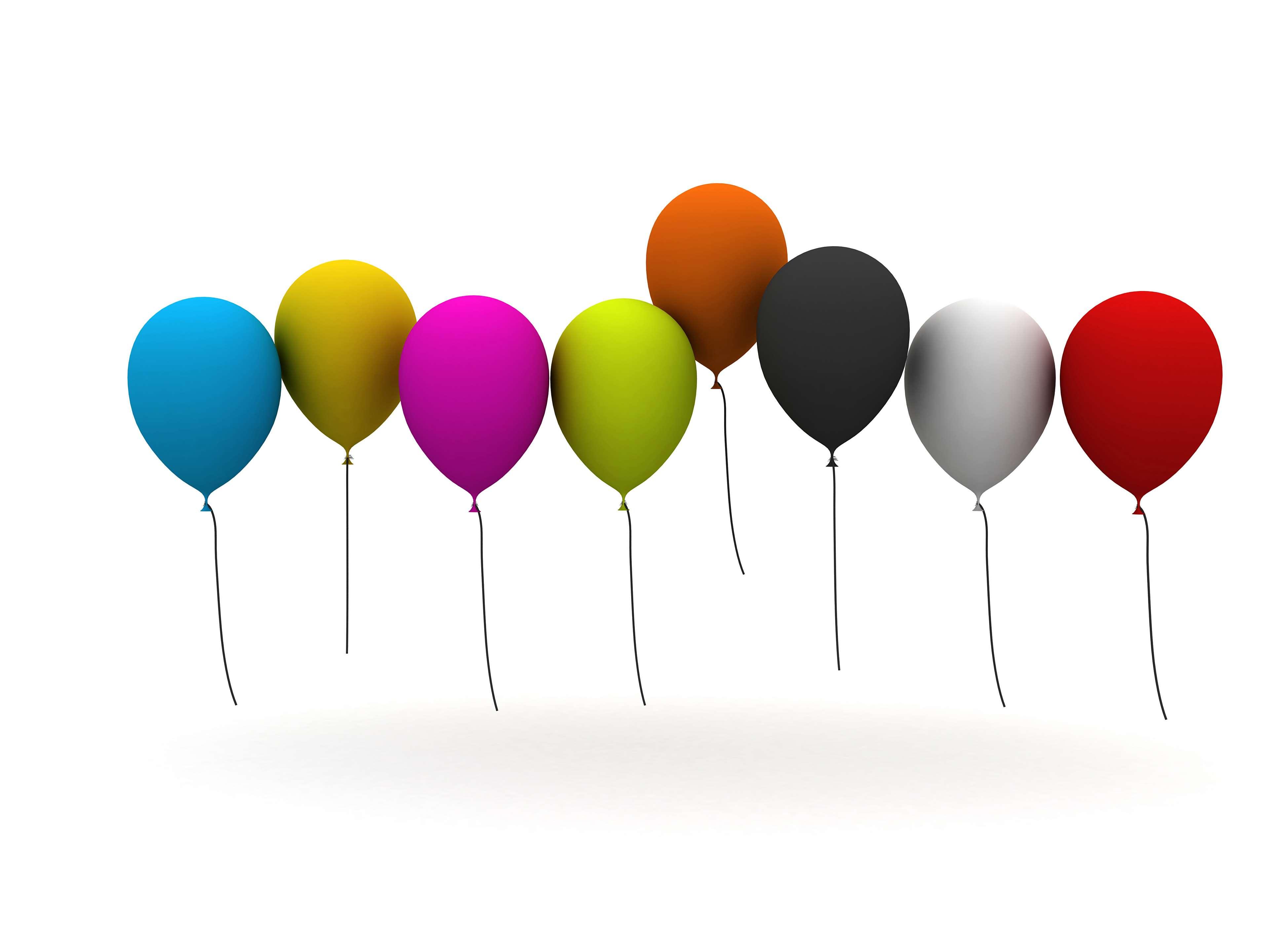 3D Ballons 4K Wallpapers - Top Free 3D Ballons 4K Backgrounds