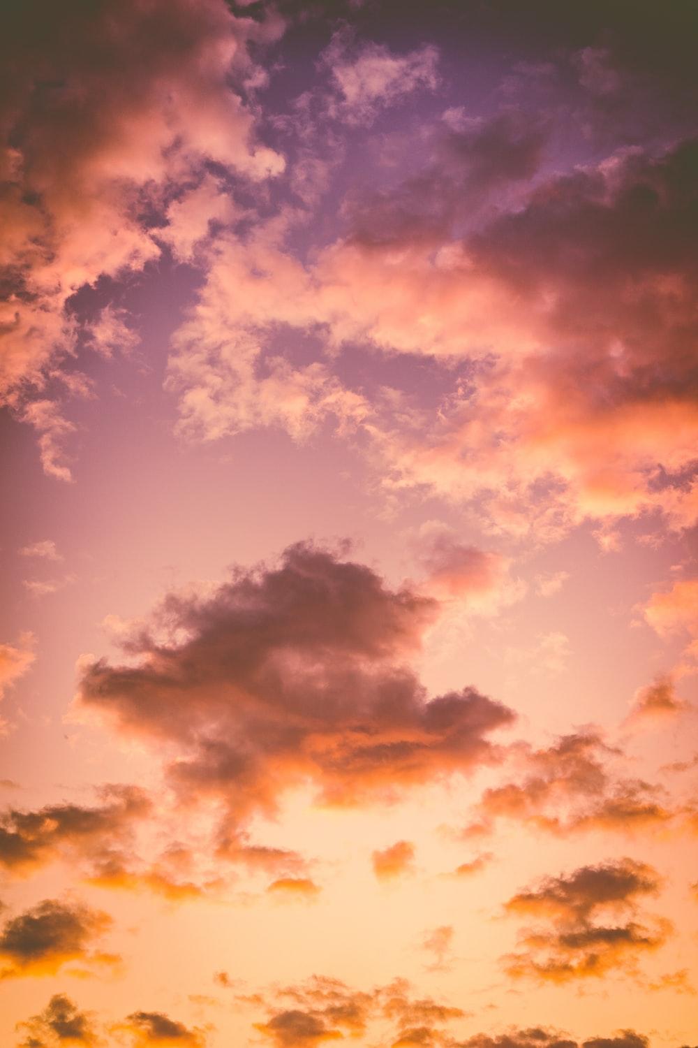 Aesthetic Sunset Clouds Wallpapers Top Free Aesthetic Sunset Clouds
