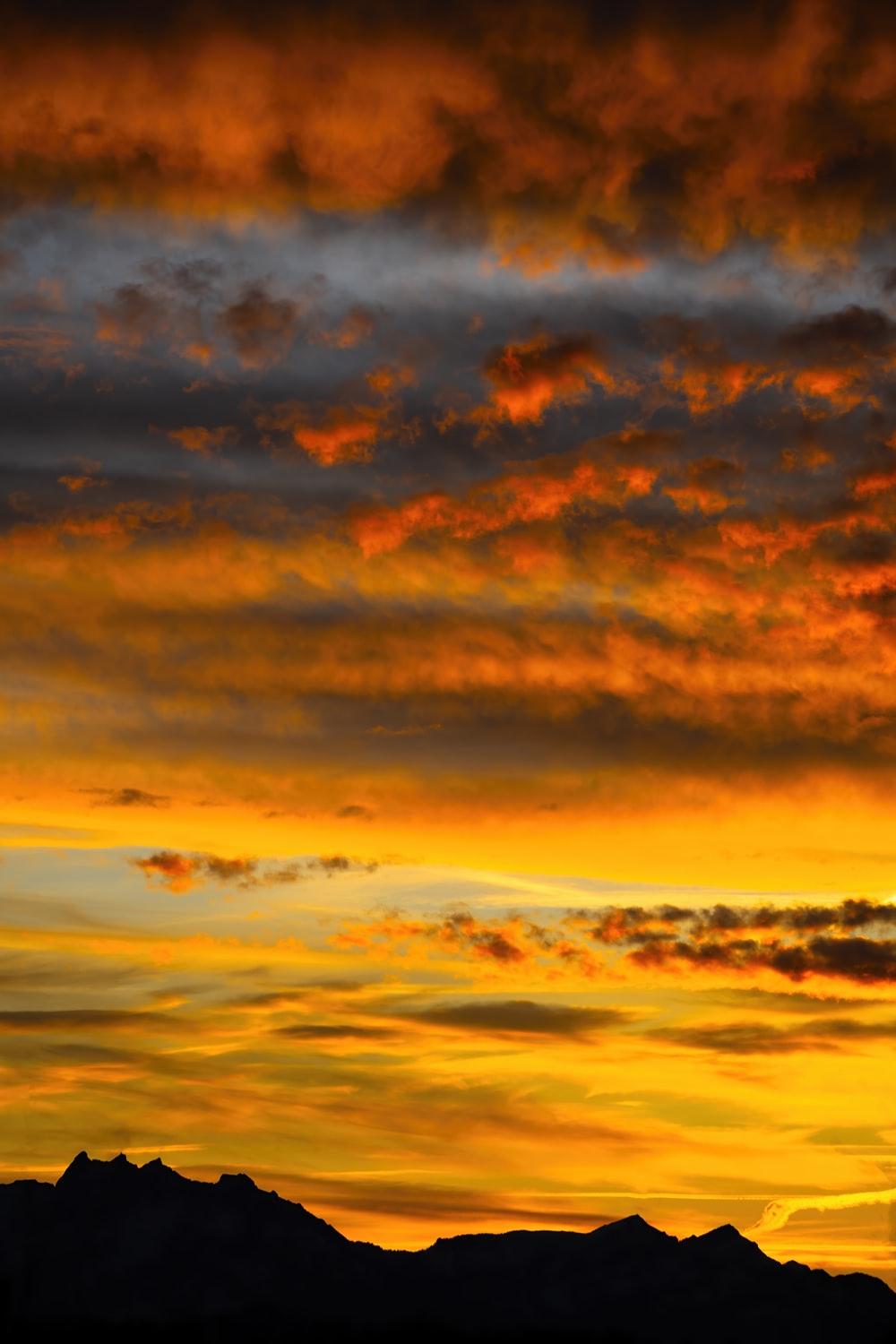 1000x1500 Sunset Clouds Picture. Download Free Image