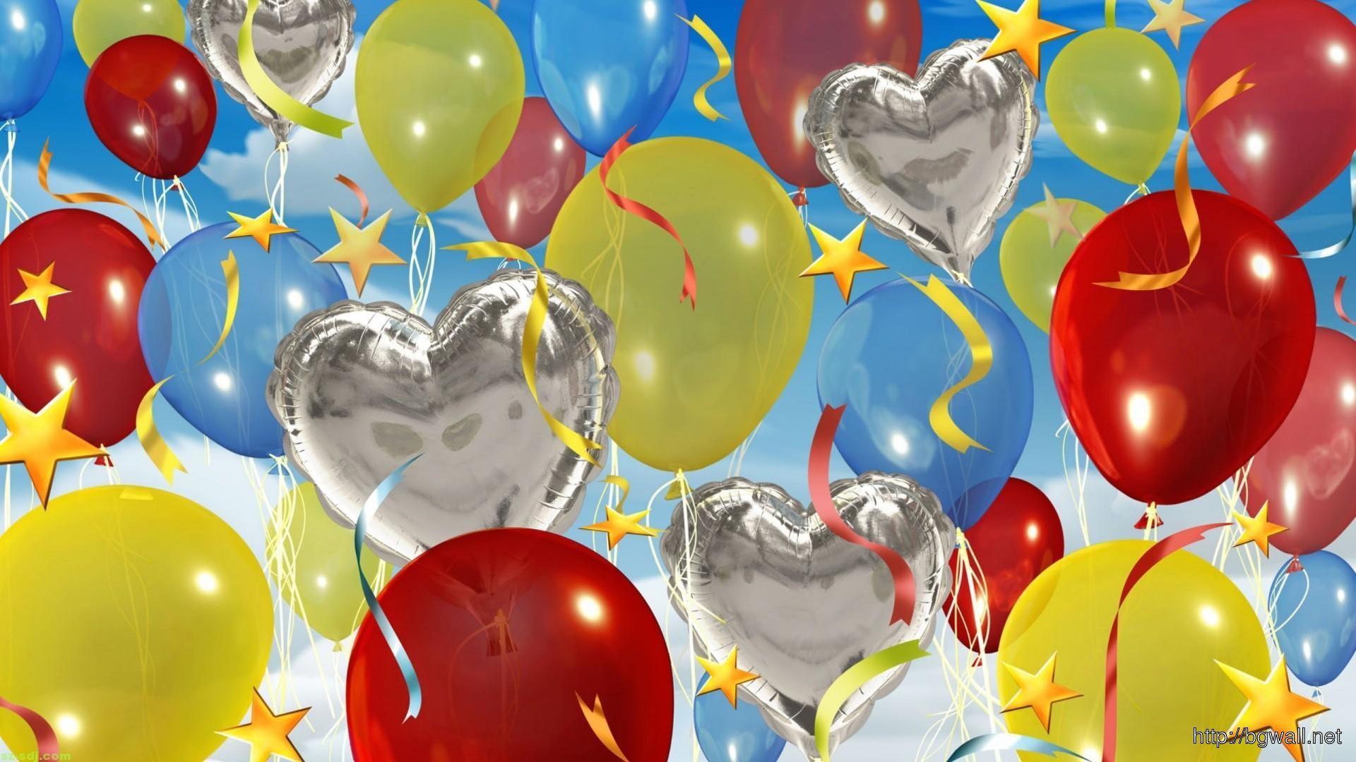 1920x1080 Party Balloons Wallpaper