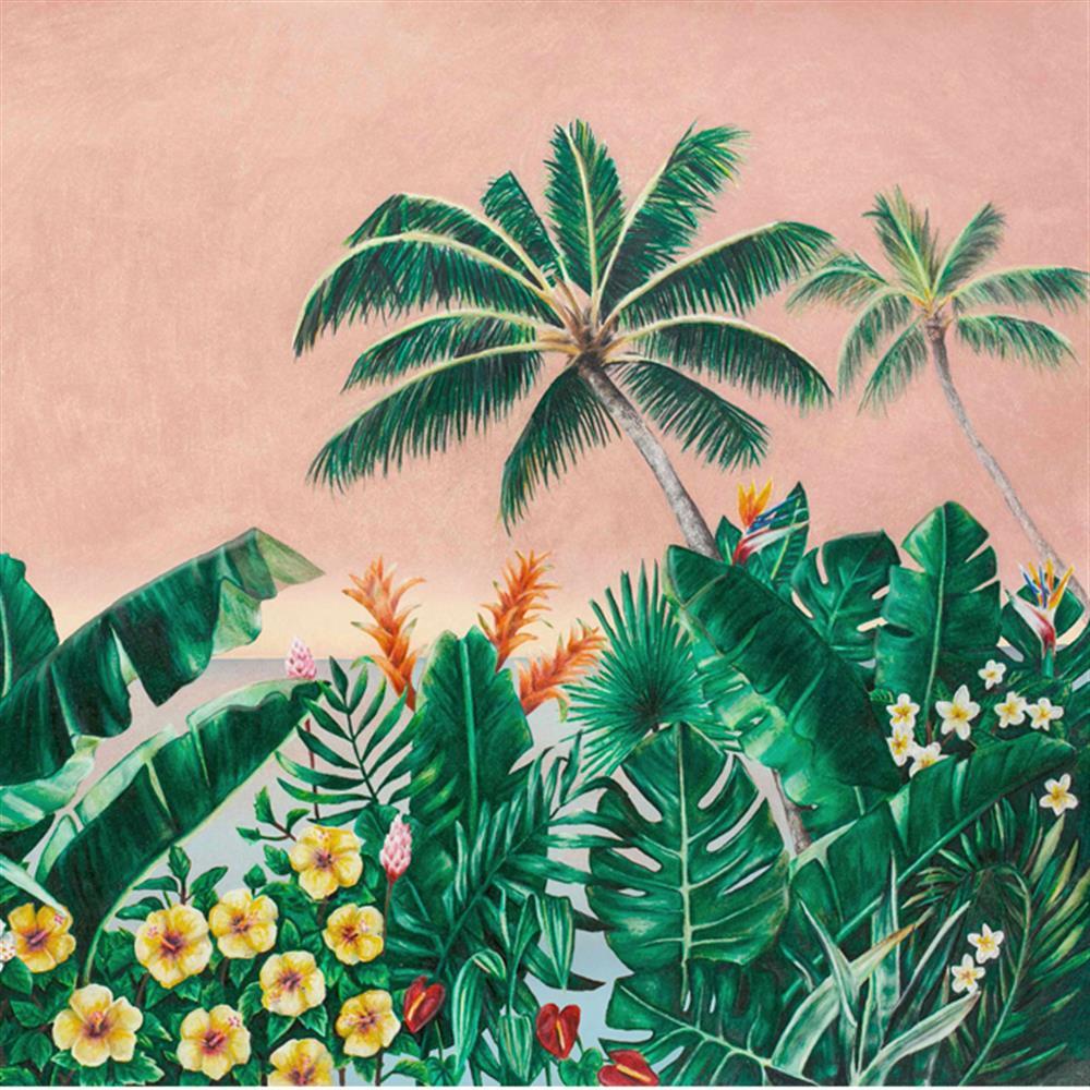 1000x1000 Aesthetic Palm Trees Wallpaper
