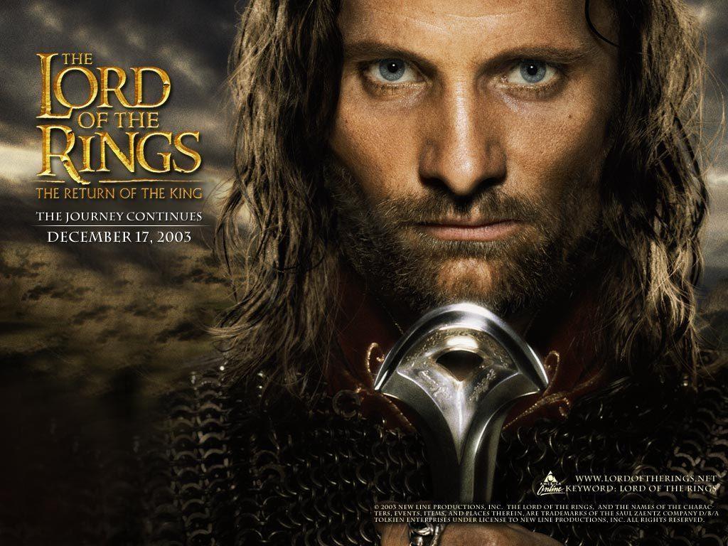 1024x768 Viggo Mortensen in The Lord of the Rings: The Return of the King Mortensen Wallpaper