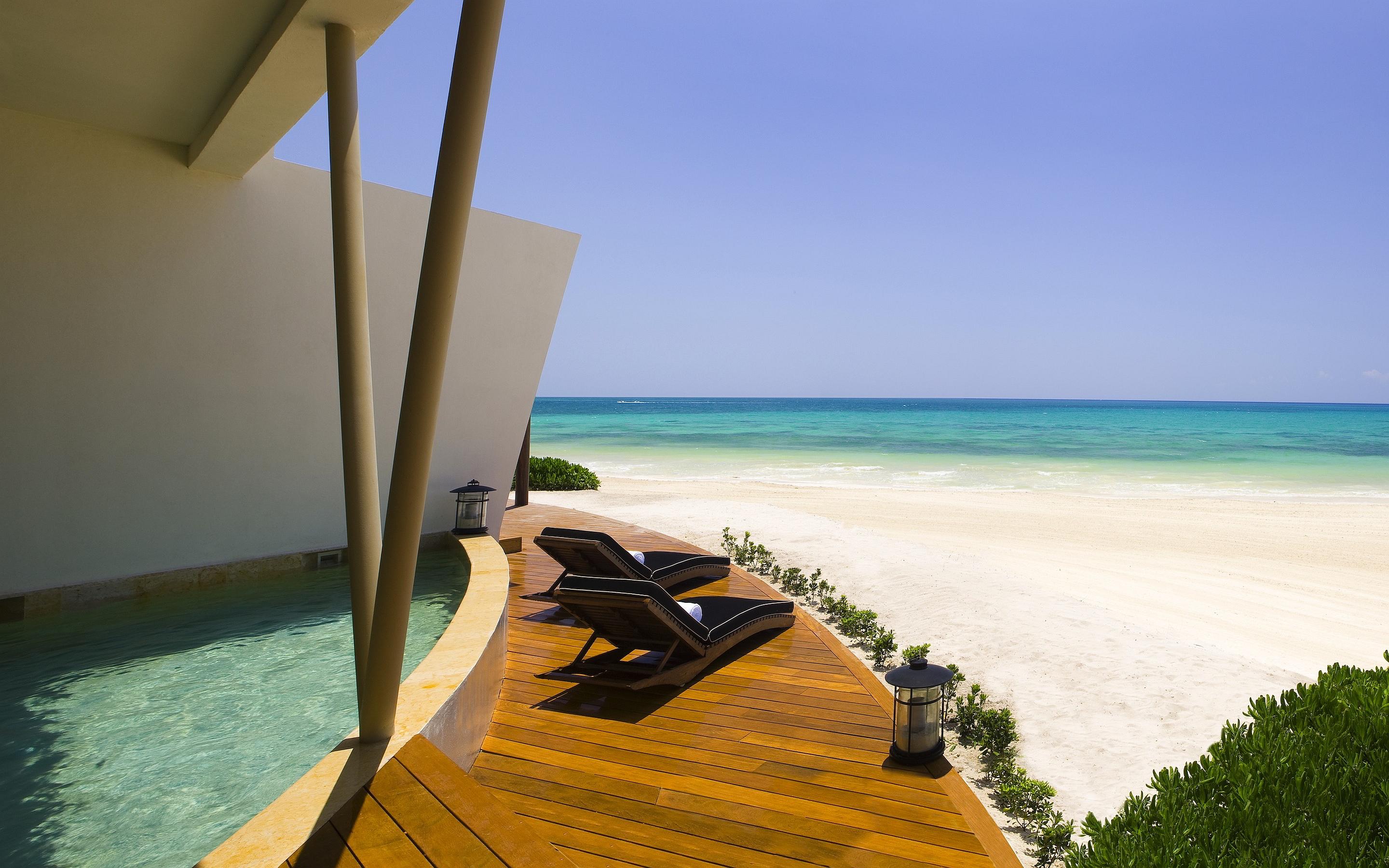 2880x1800 Riviera maya beach wallpaperx1800
