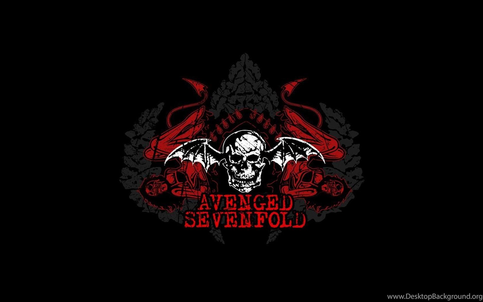1680x1050 Music Avenged Sevenfold Dark Skull Wallpaper Desktop Background