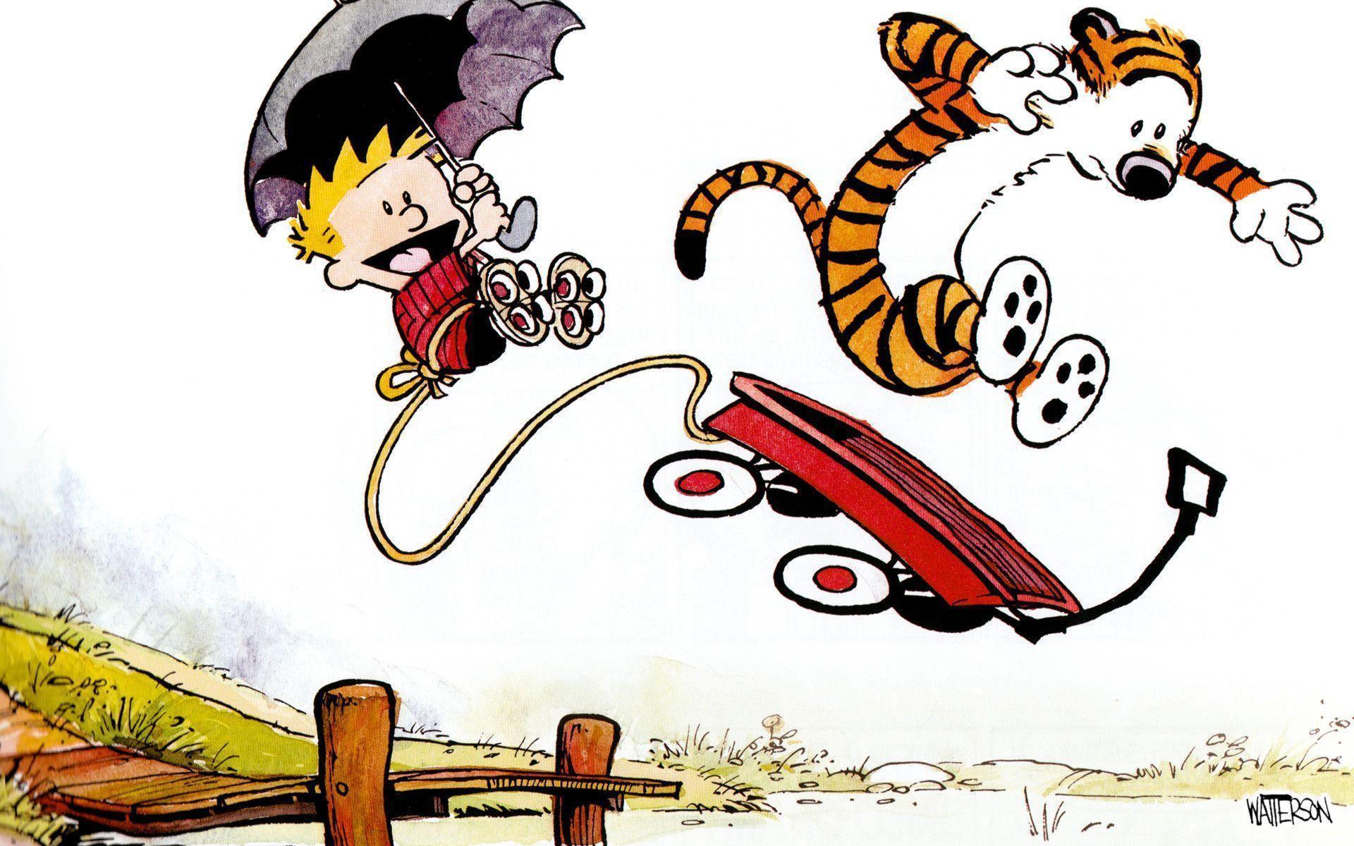 1920x1200 Calvin And Hobbes Desktop Wallpaper