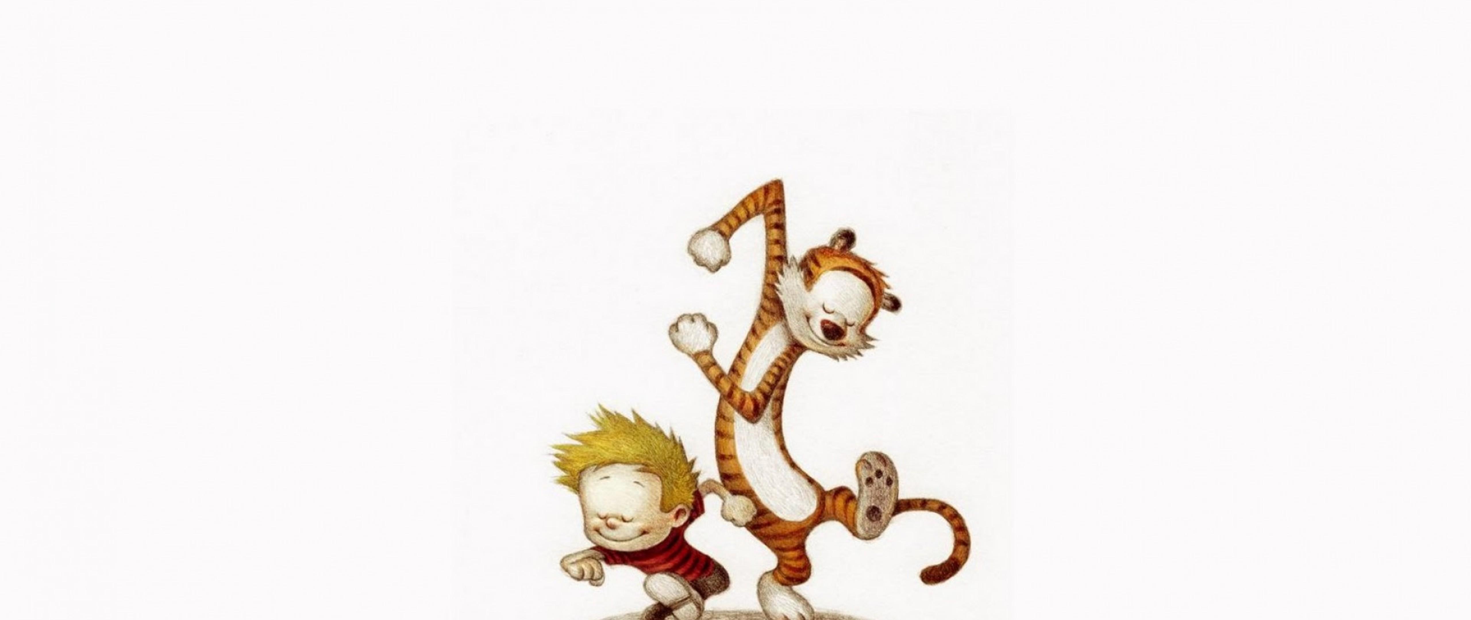 5120x2160 Calvin and Hobbes dancing HD Wallpaper 4K Ultra HD Wide TV