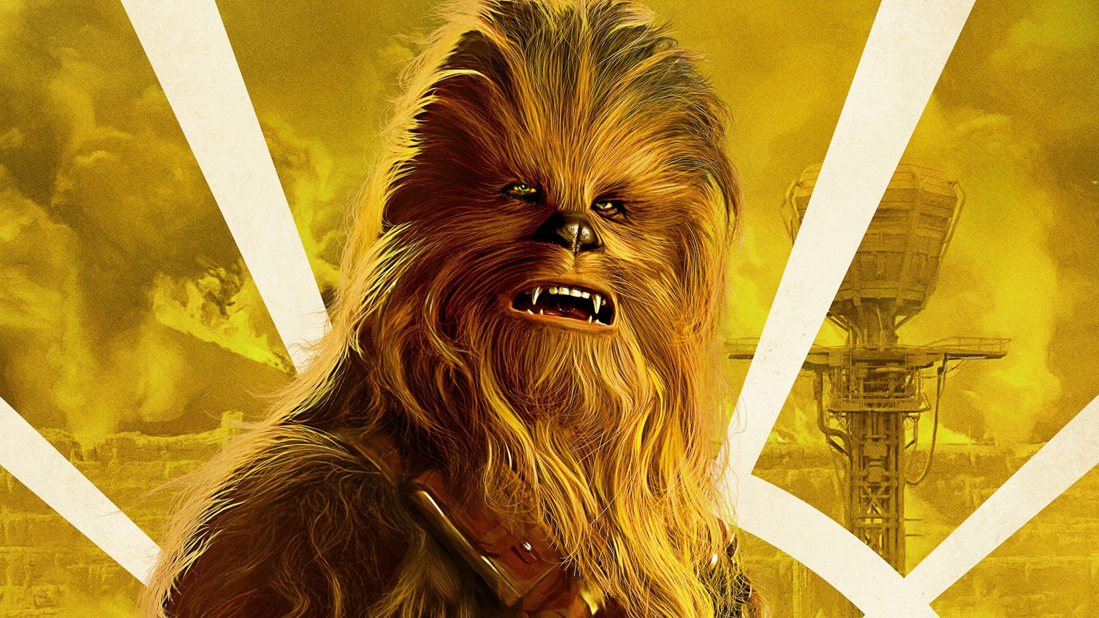 3840x2160 Chewbacca Solo: A Star Wars Story 4K