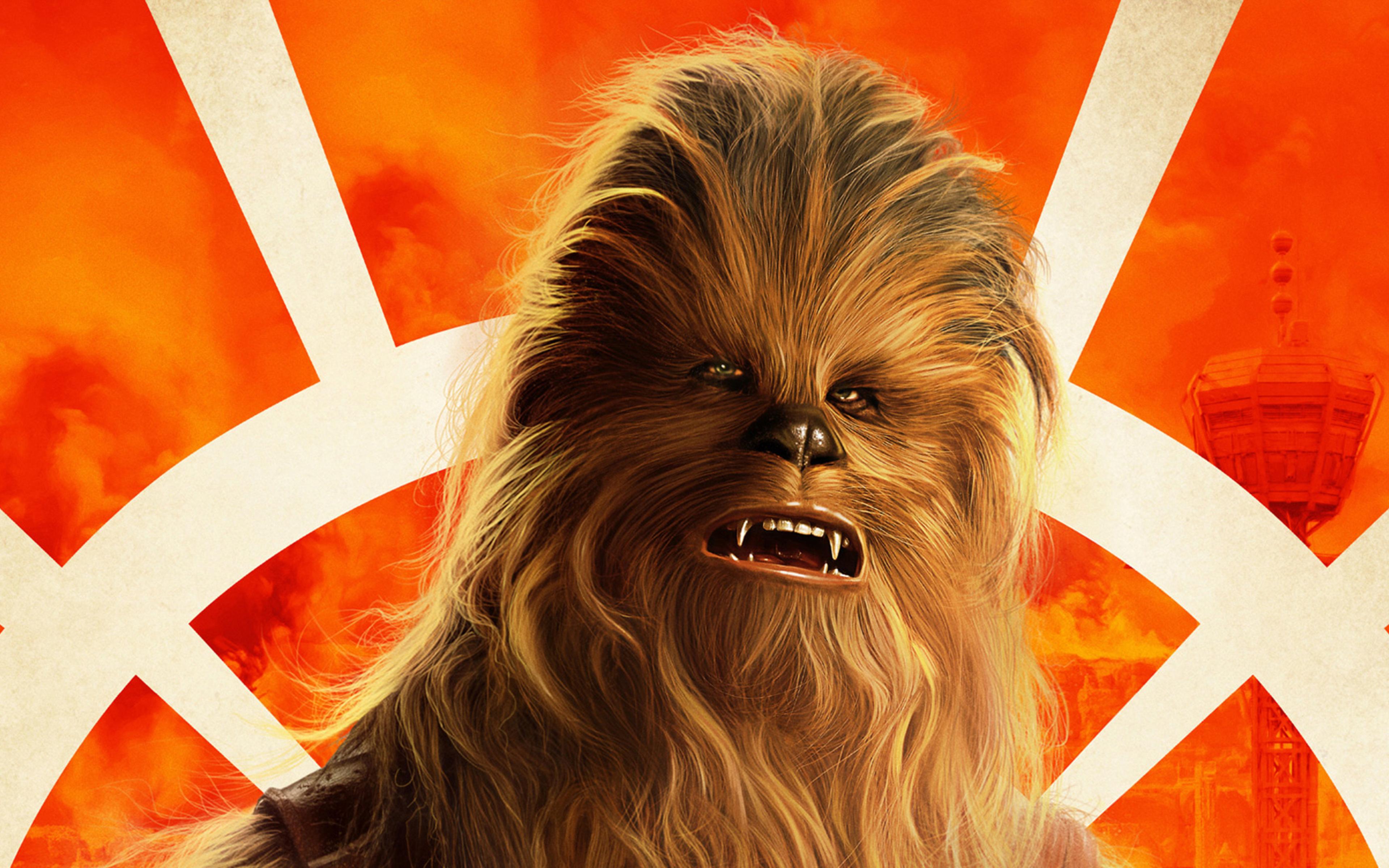 3840x2400 Chewbacca In Solo A Star Wars Story 4k HD 4k Wallpaper, Image, Background, Photo and Picture